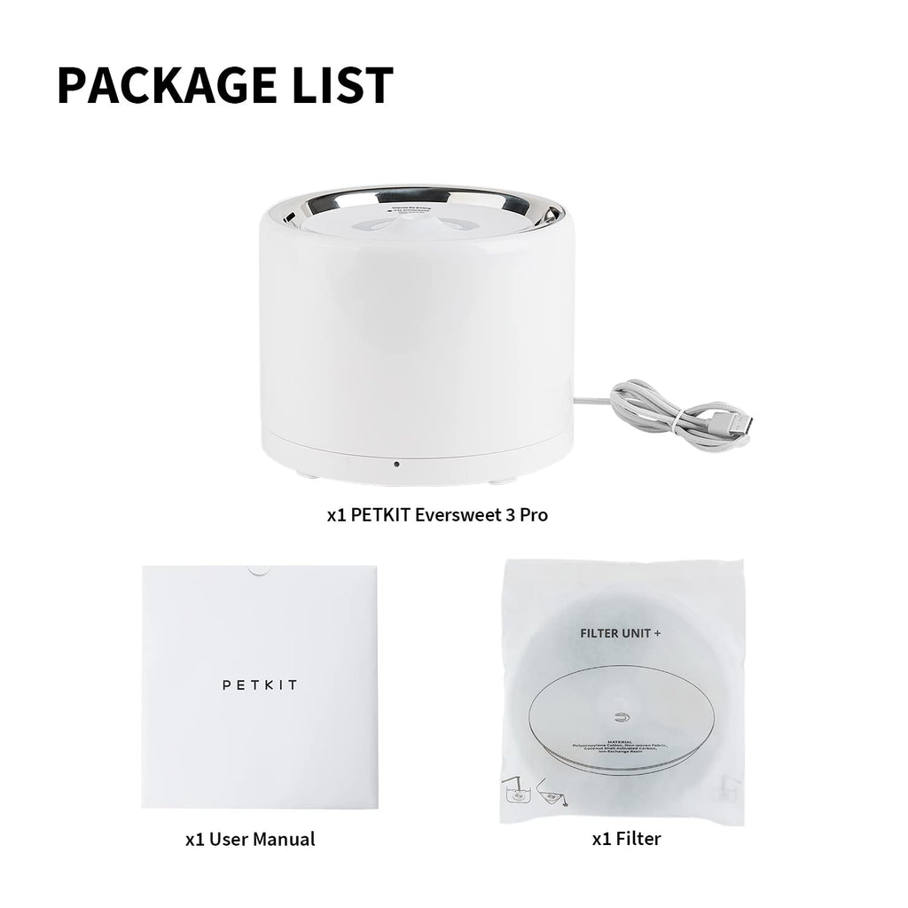 Stainless Steel Pet Water Fountain