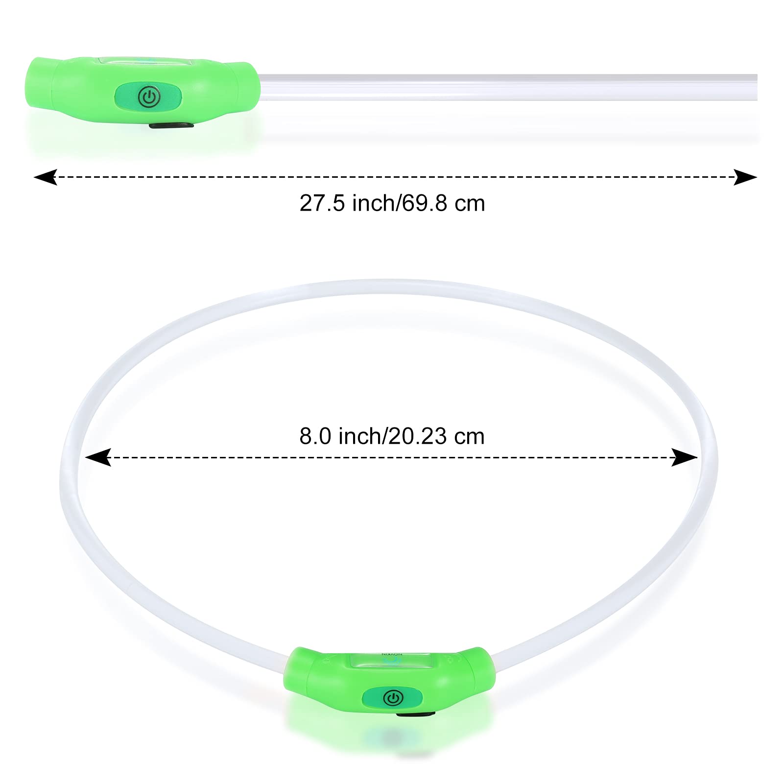 Rechargeable LED Dog Safety Collar