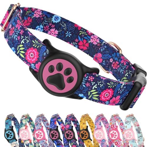 AirTag Dog Collar with Holder