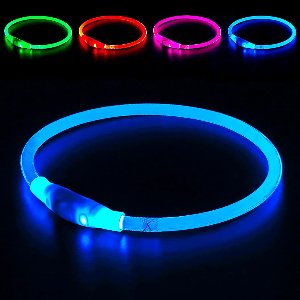 Rechargeable LED Dog Safety Collar