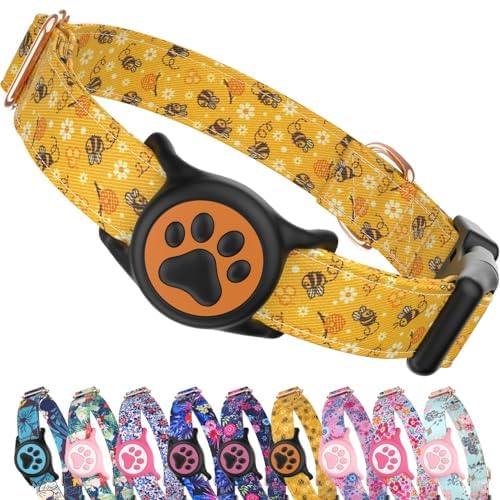 AirTag Dog Collar with Holder