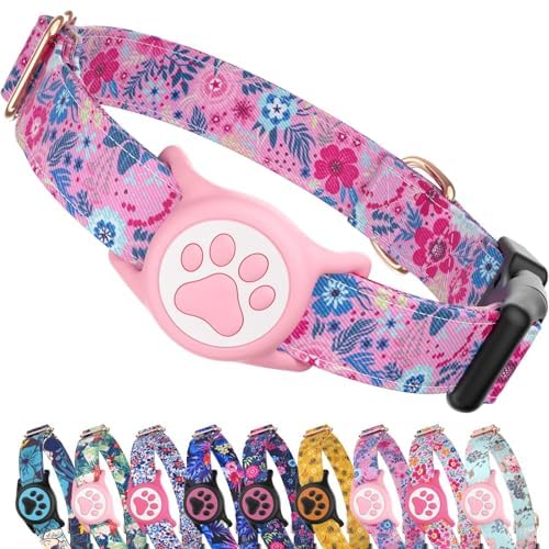 AirTag Dog Collar with Holder