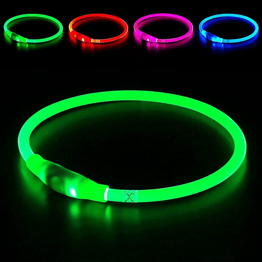 Rechargeable LED Dog Safety Collar