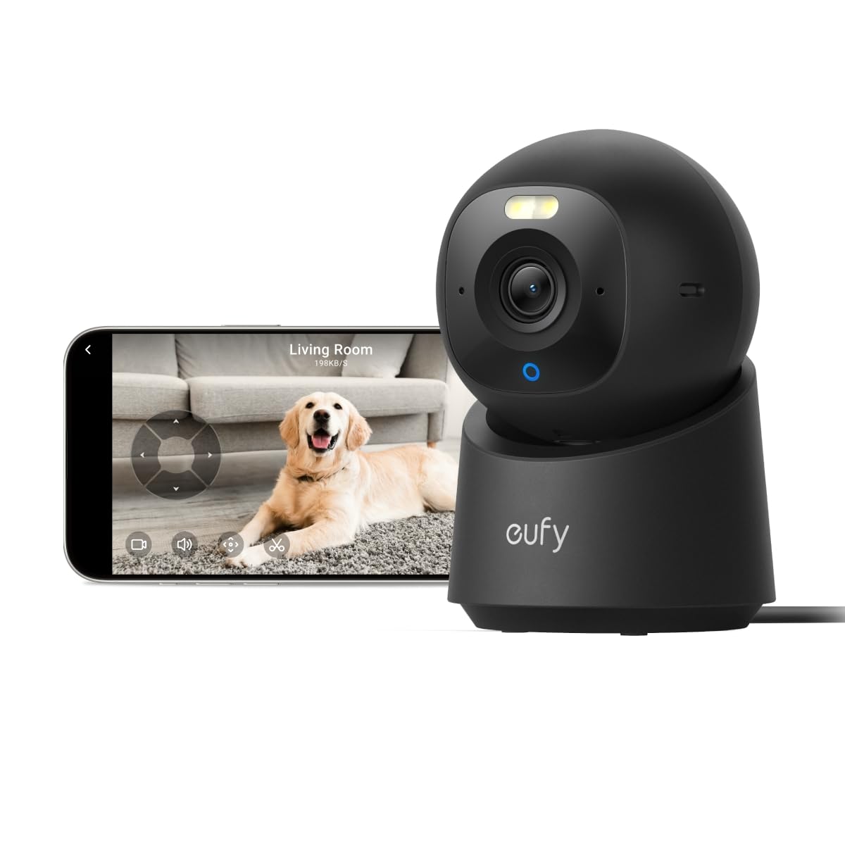 4K Smart Pet Camera 360° Pan & Tilt