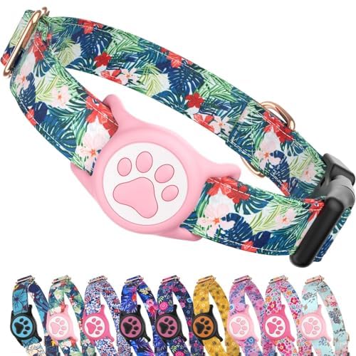 AirTag Dog Collar with Holder