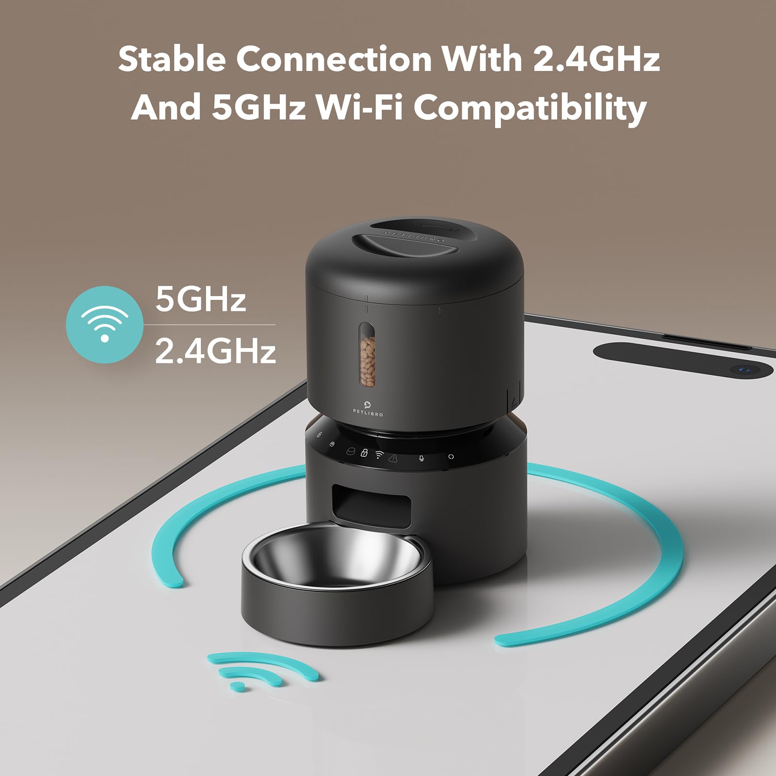 Automatic WiFi Pet Feeder 5L