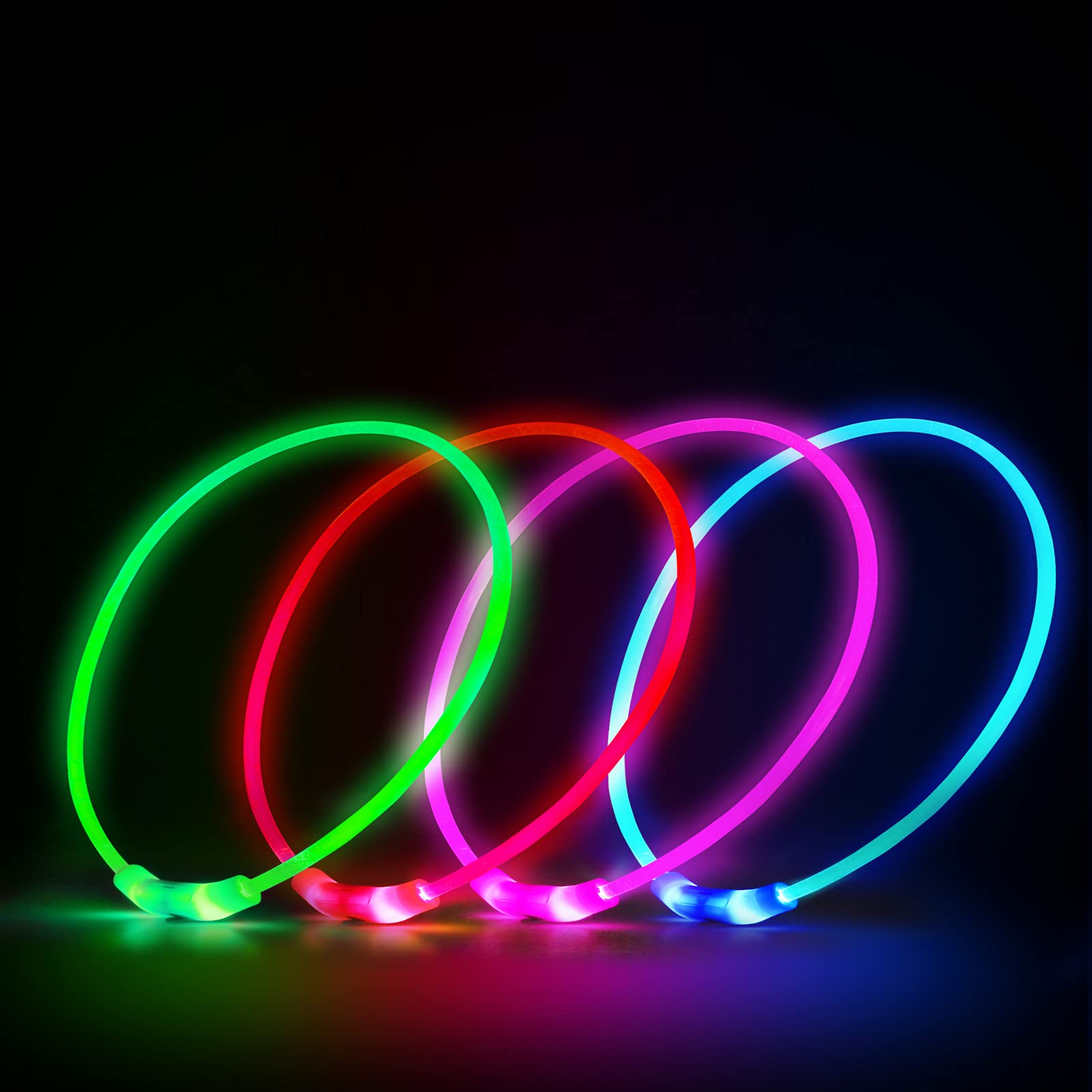 Rechargeable LED Dog Safety Collar