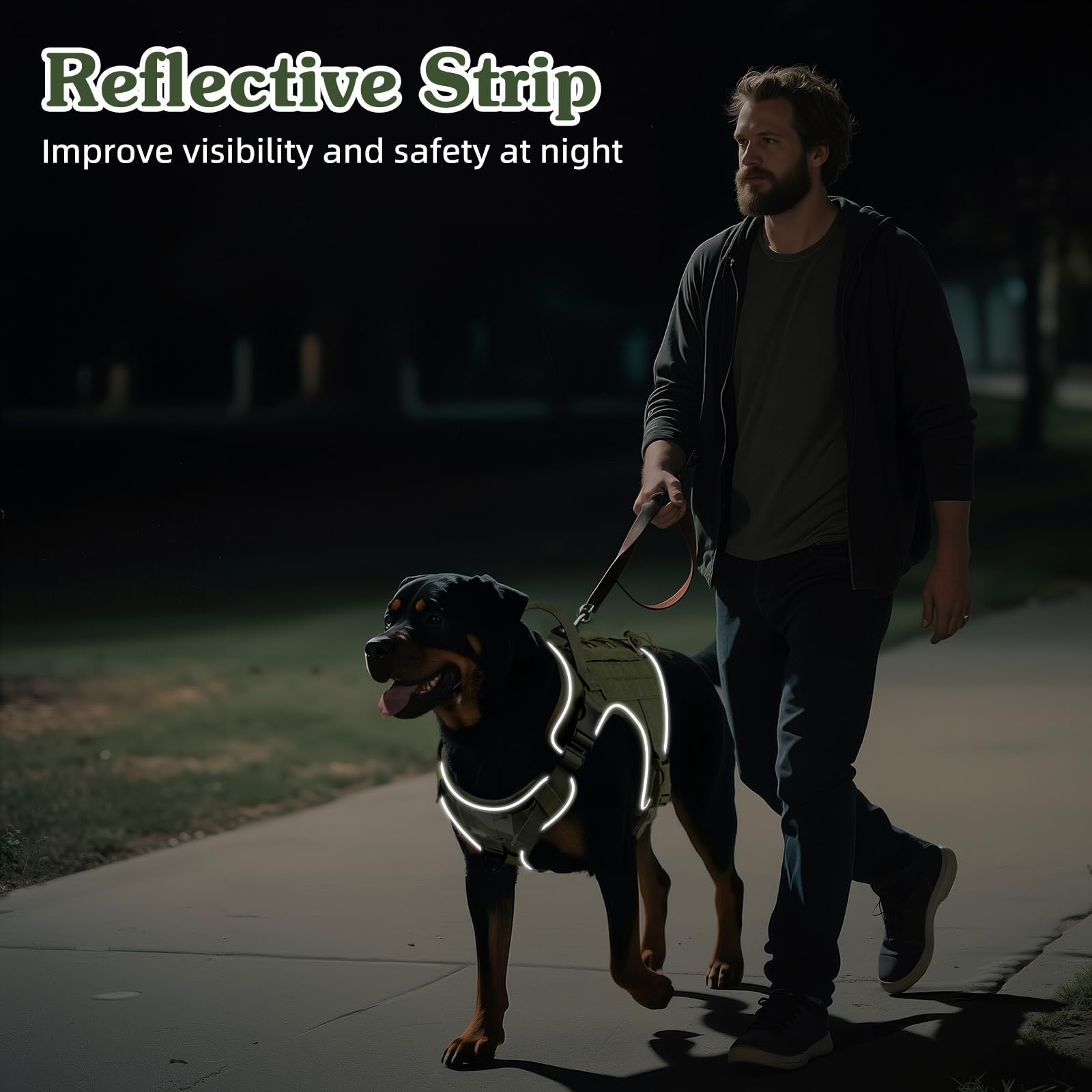 Reflective No-Pull Dog Harness