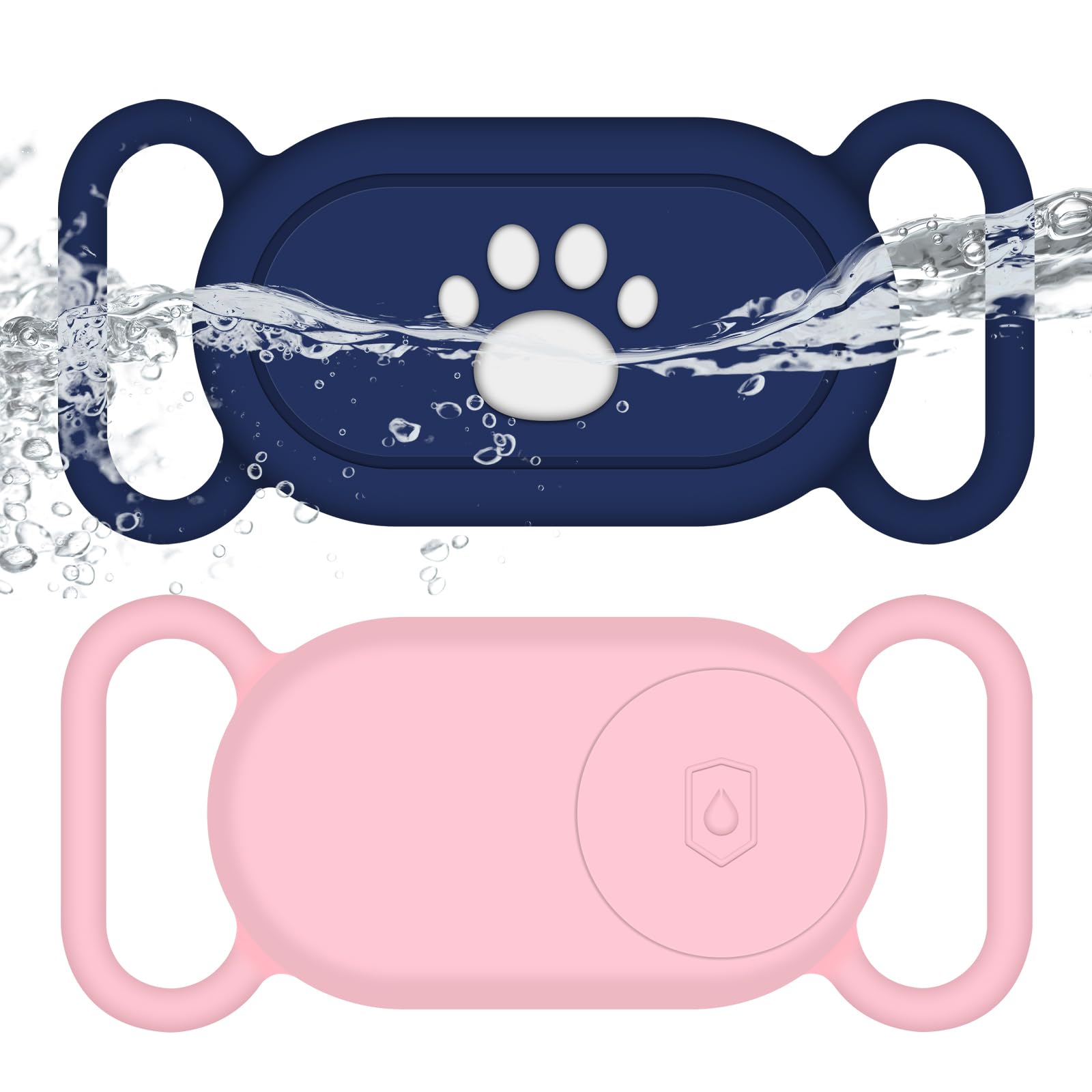 2-Pack Smart Tag Collar Holder