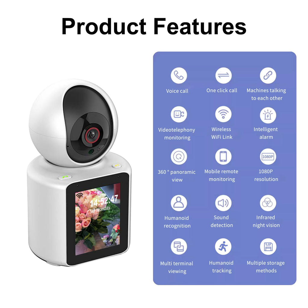 1080P Two-Way Video Security Camera
