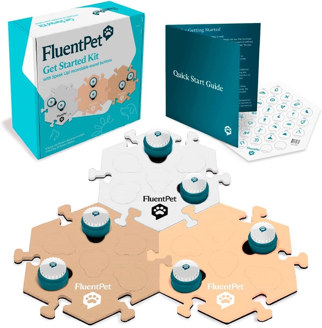 FluentPet Talking Button Kits