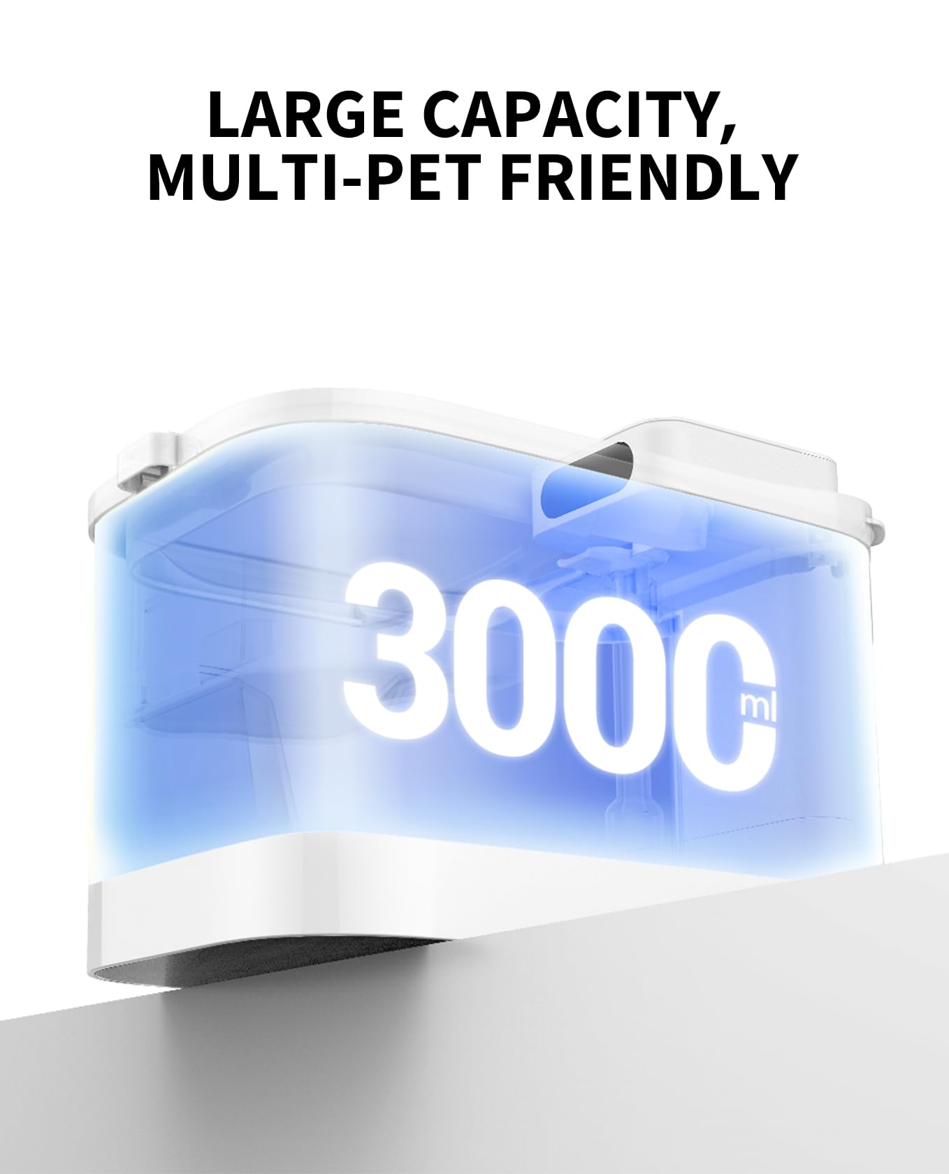 Cordless Pet Water Fountain 3L