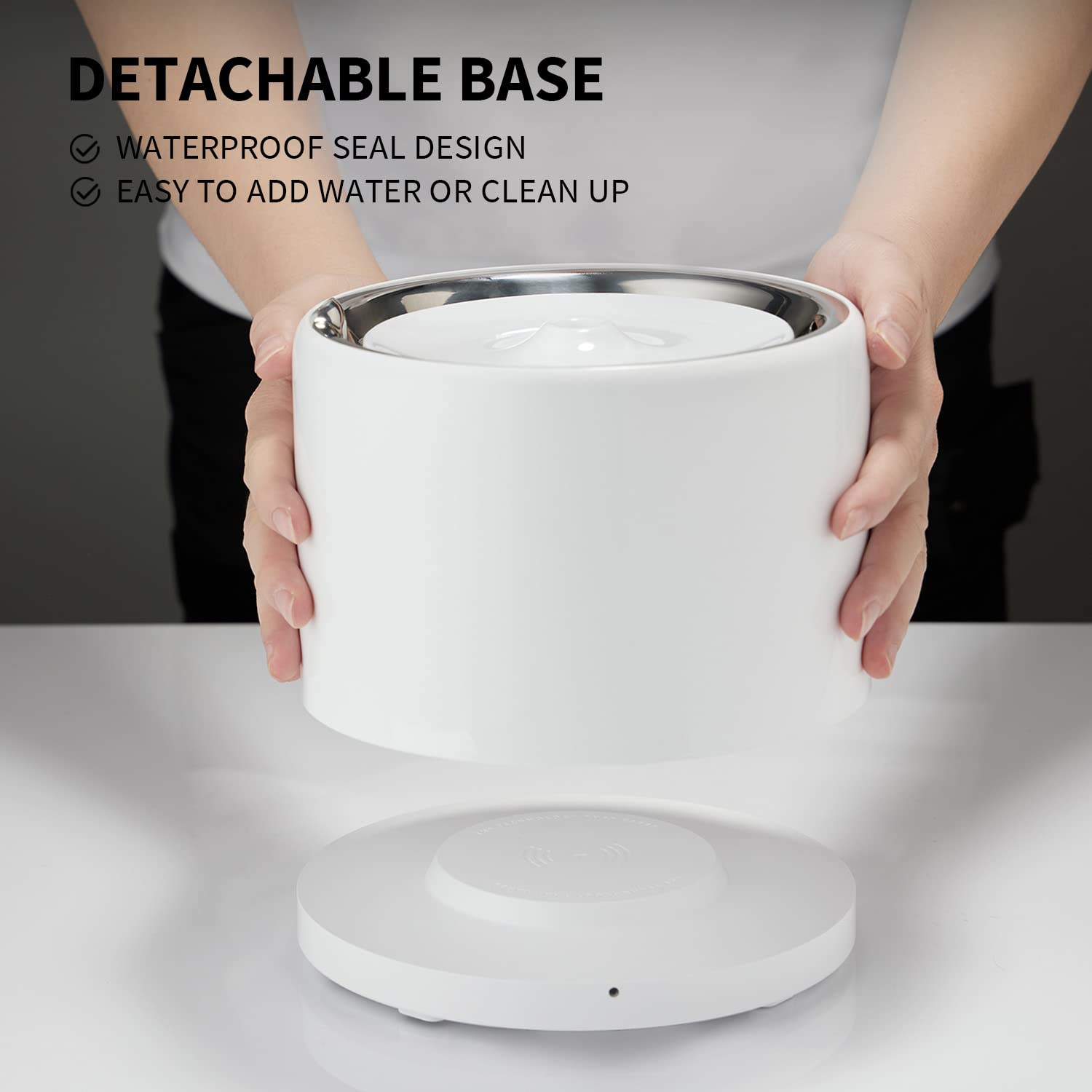 Stainless Steel Pet Water Fountain
