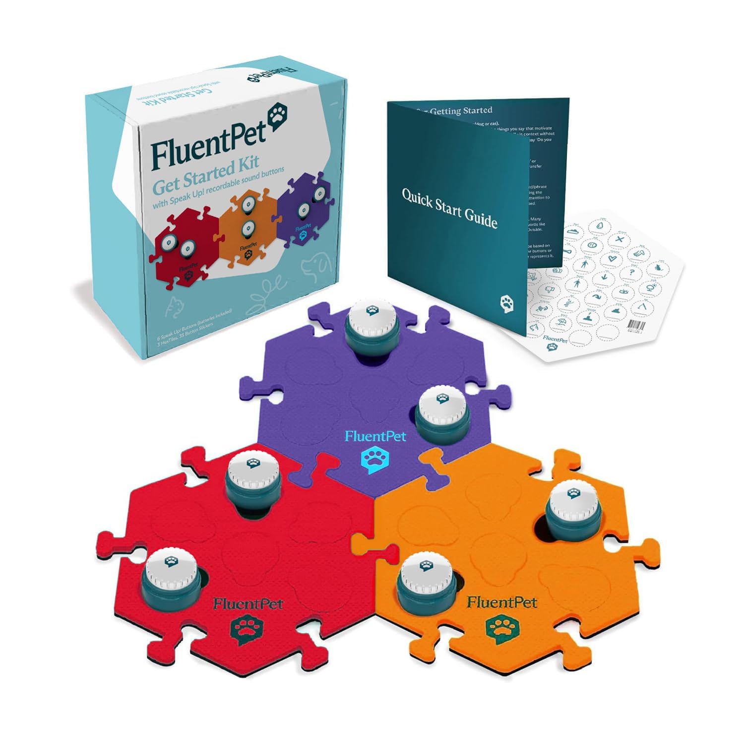 FluentPet Talking Button Kits