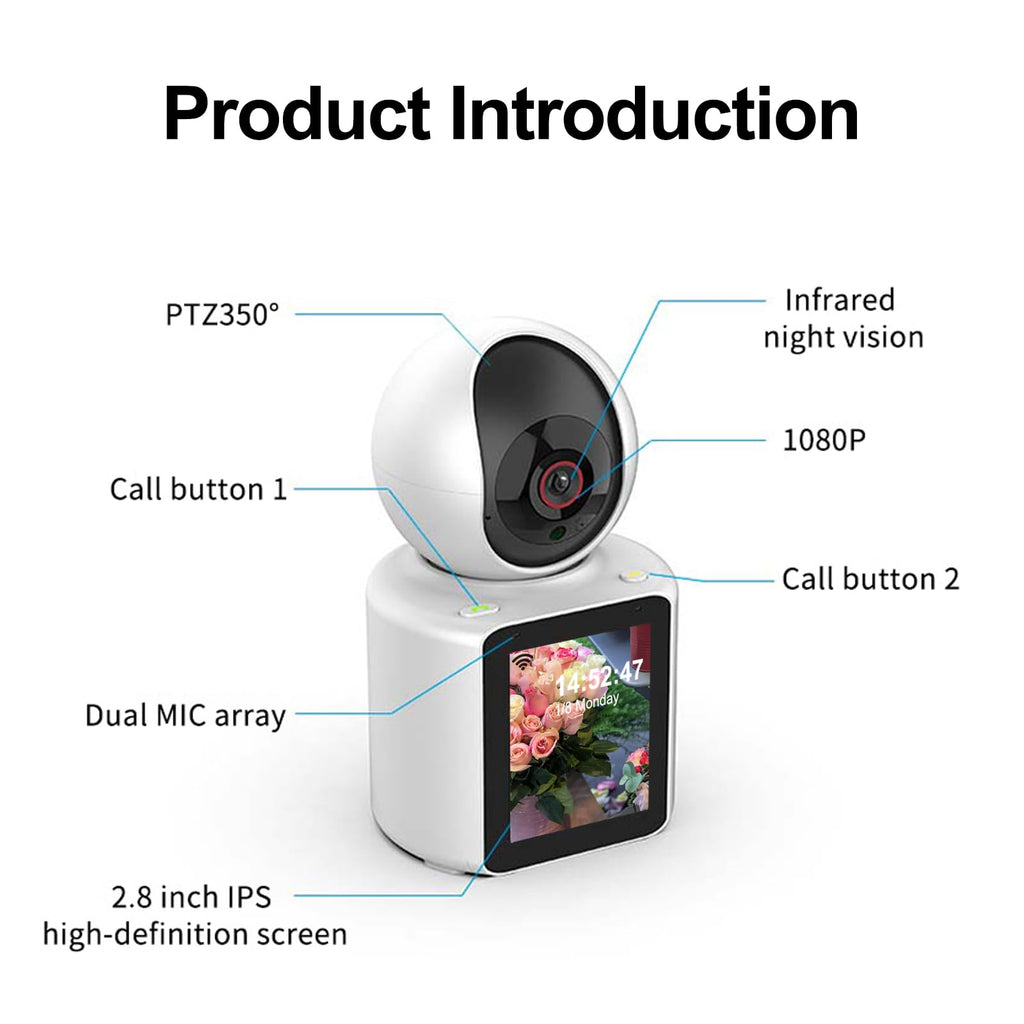 1080P Two-Way Video Security Camera