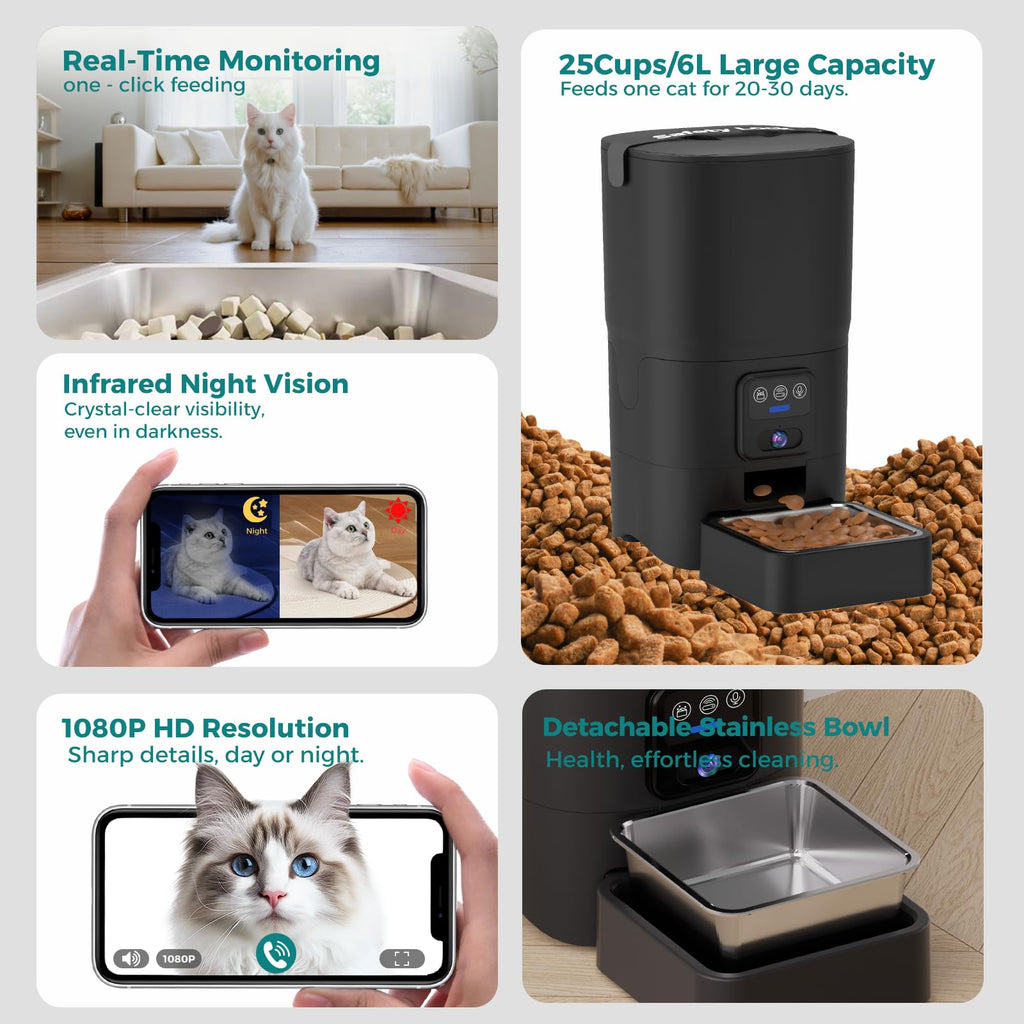 PAPIFEED Automatic Cat Feeder