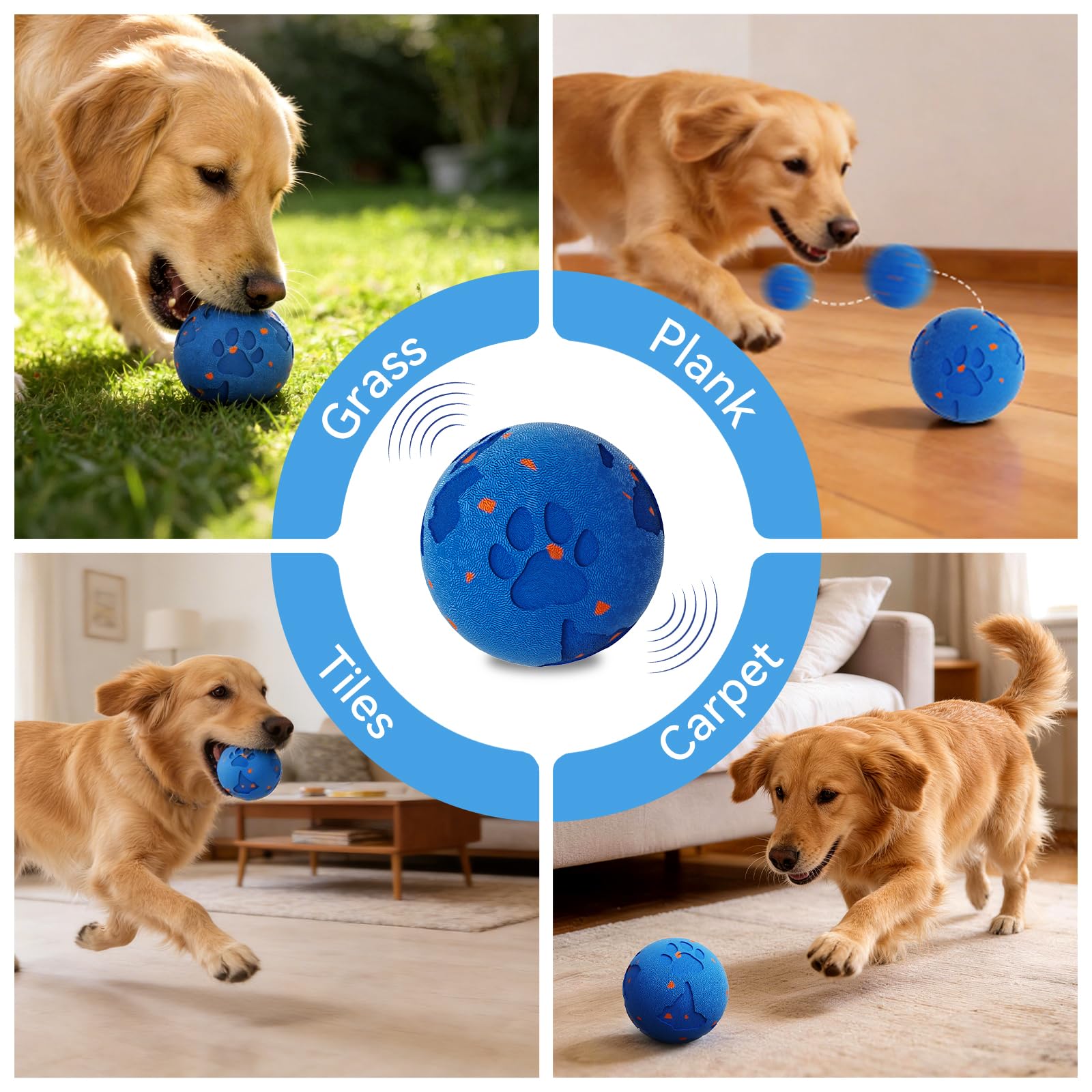 Interactive Automatic Dog Ball