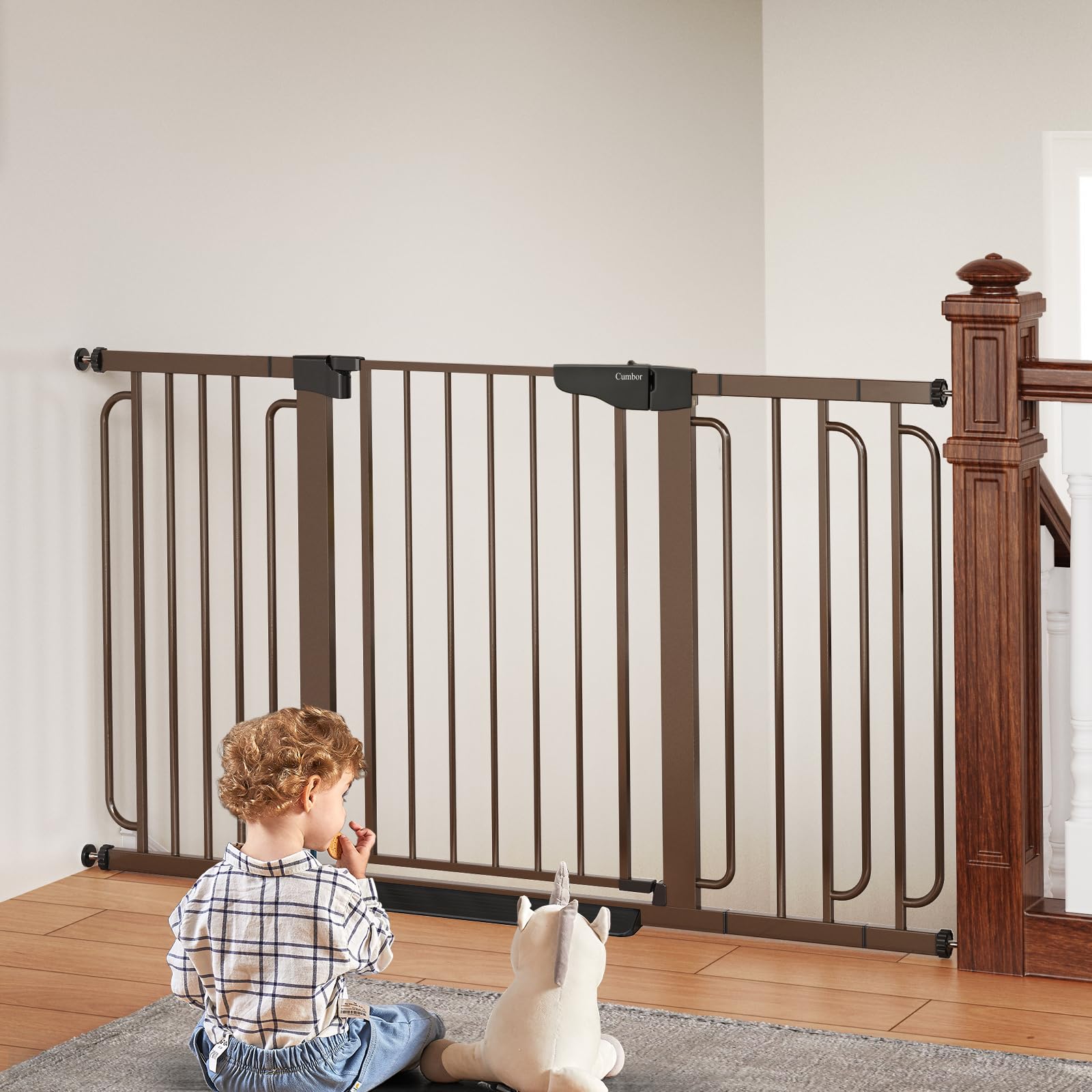 Auto-Close Pressure Mounted Pet Gate