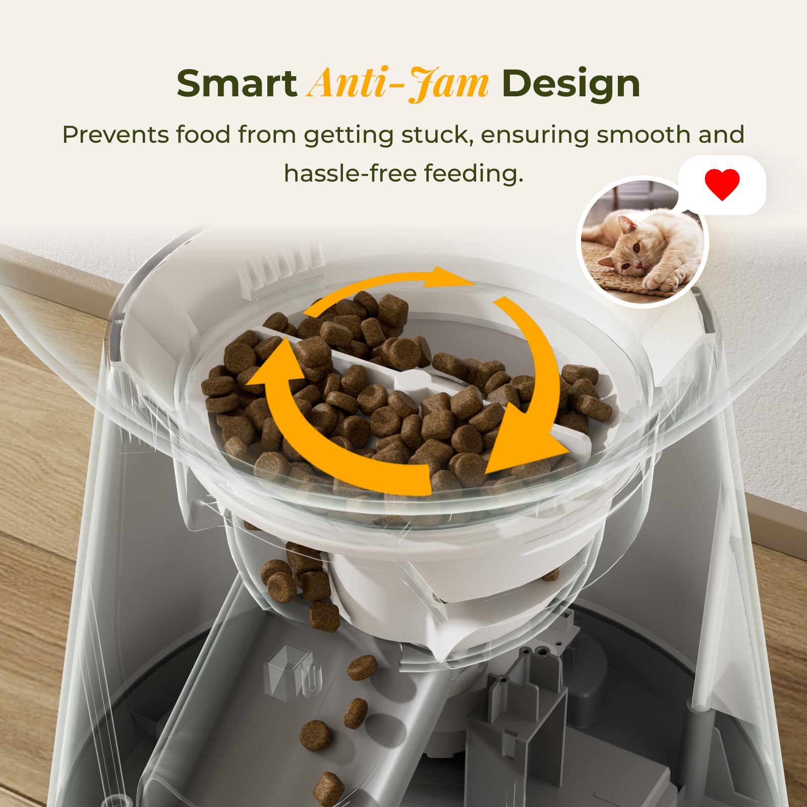 Smart Pet Feeder & Water Fountain 4L with Camera
