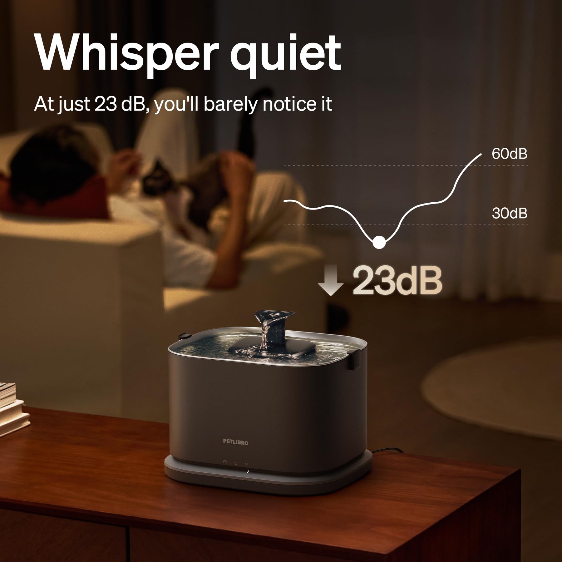 Smart Pet Water Fountain 3L