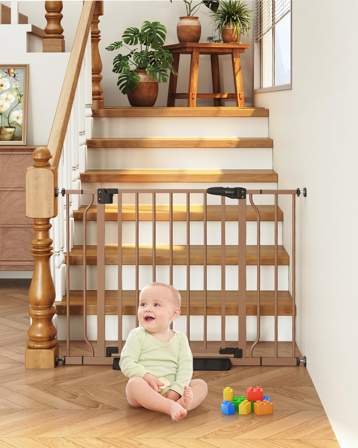 Auto-Close Pressure Mounted Pet Gate