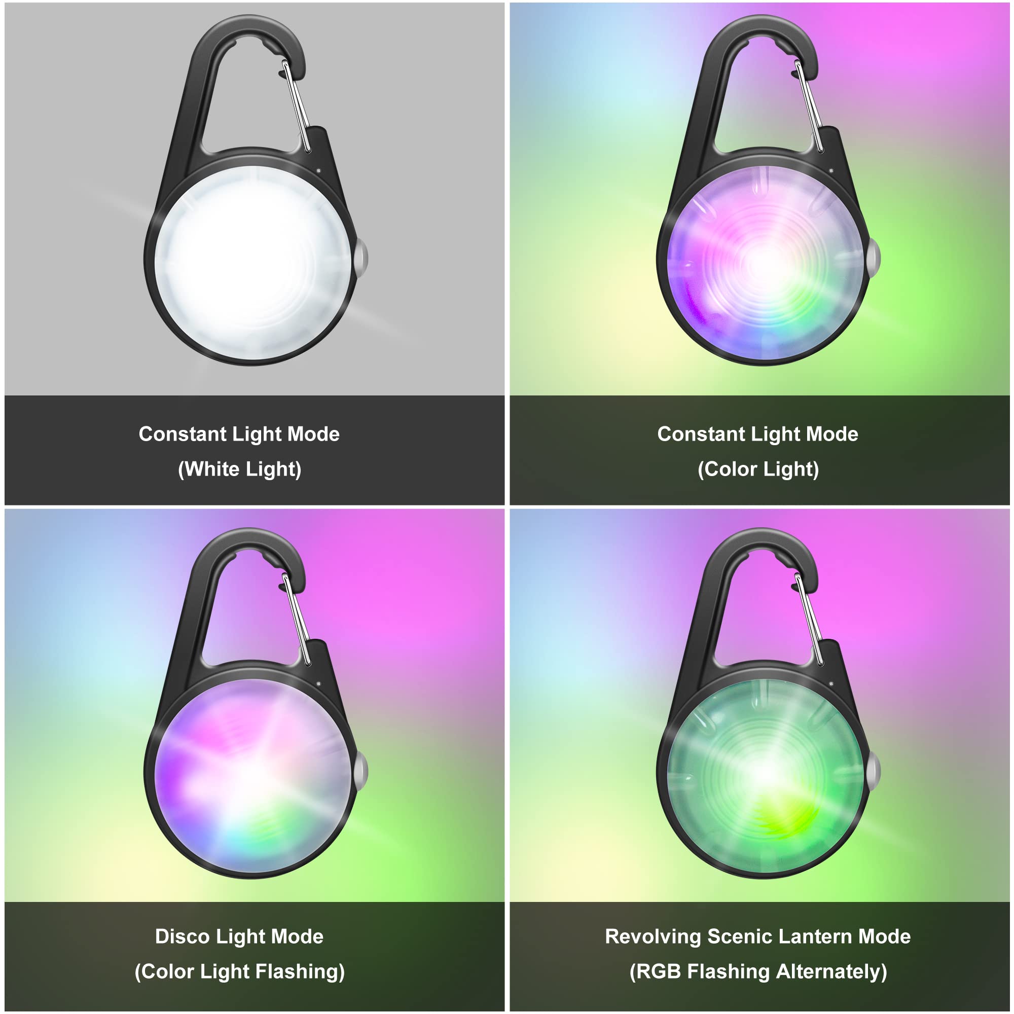 2 Pack Dog Lights for Night Walking