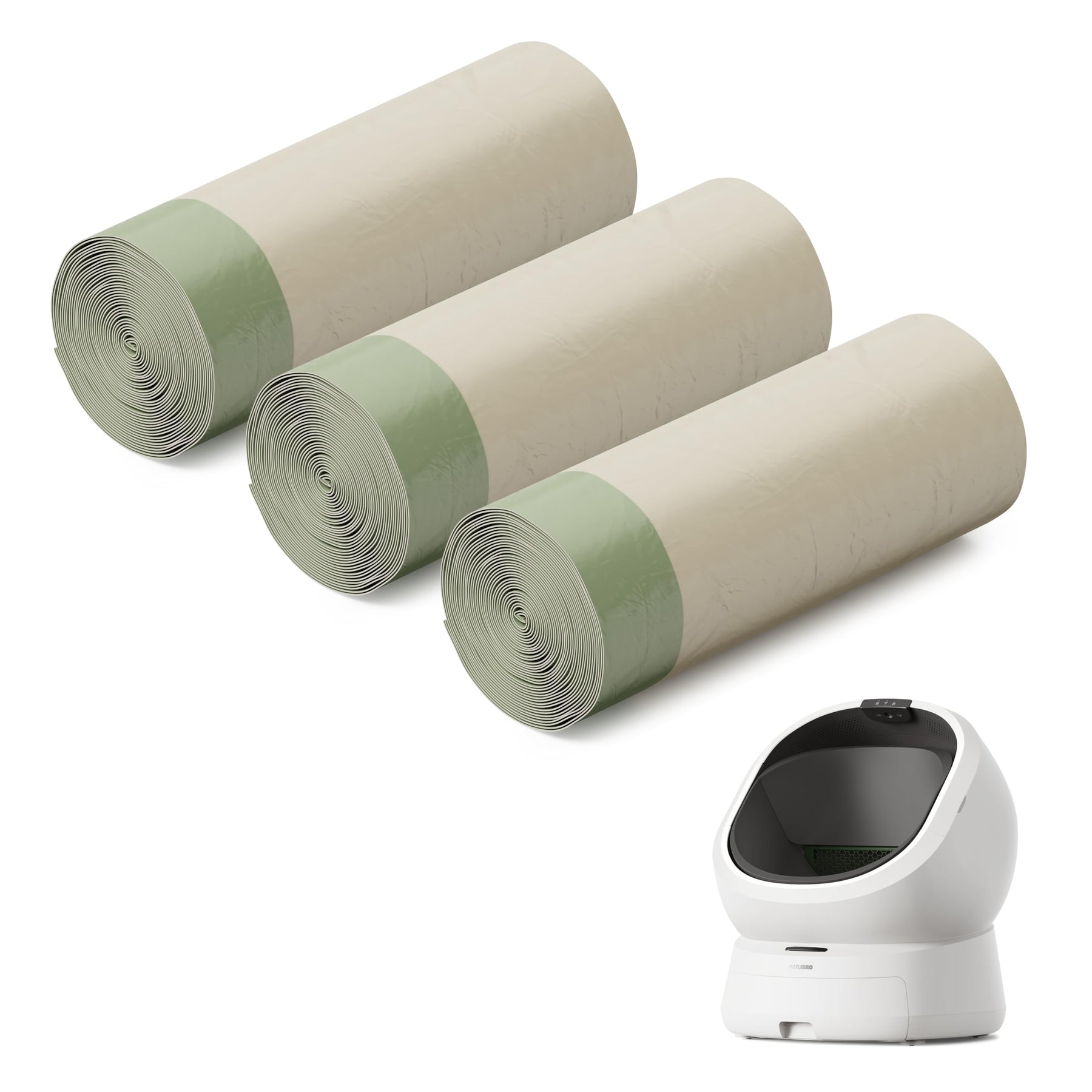 Smart Self-Cleaning Cat Litter Box with AI Camera
