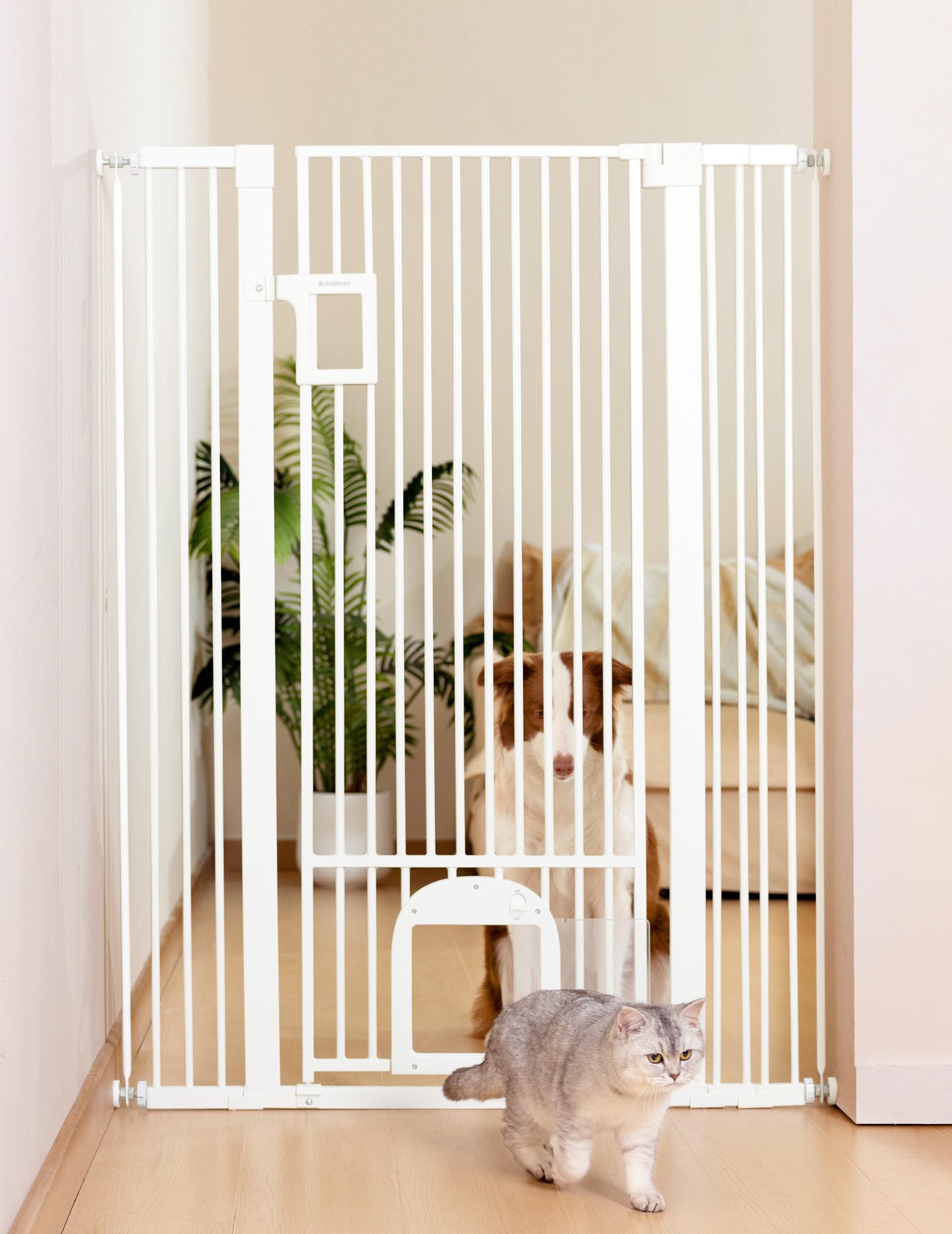 Extra Tall Auto-Close Cat Safety Gate