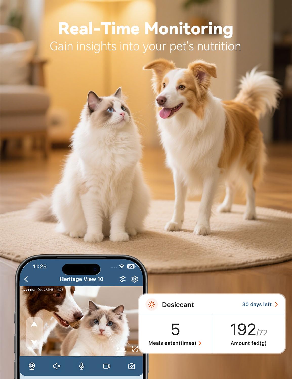 WOPET Automatic Cat and Dog Feeder