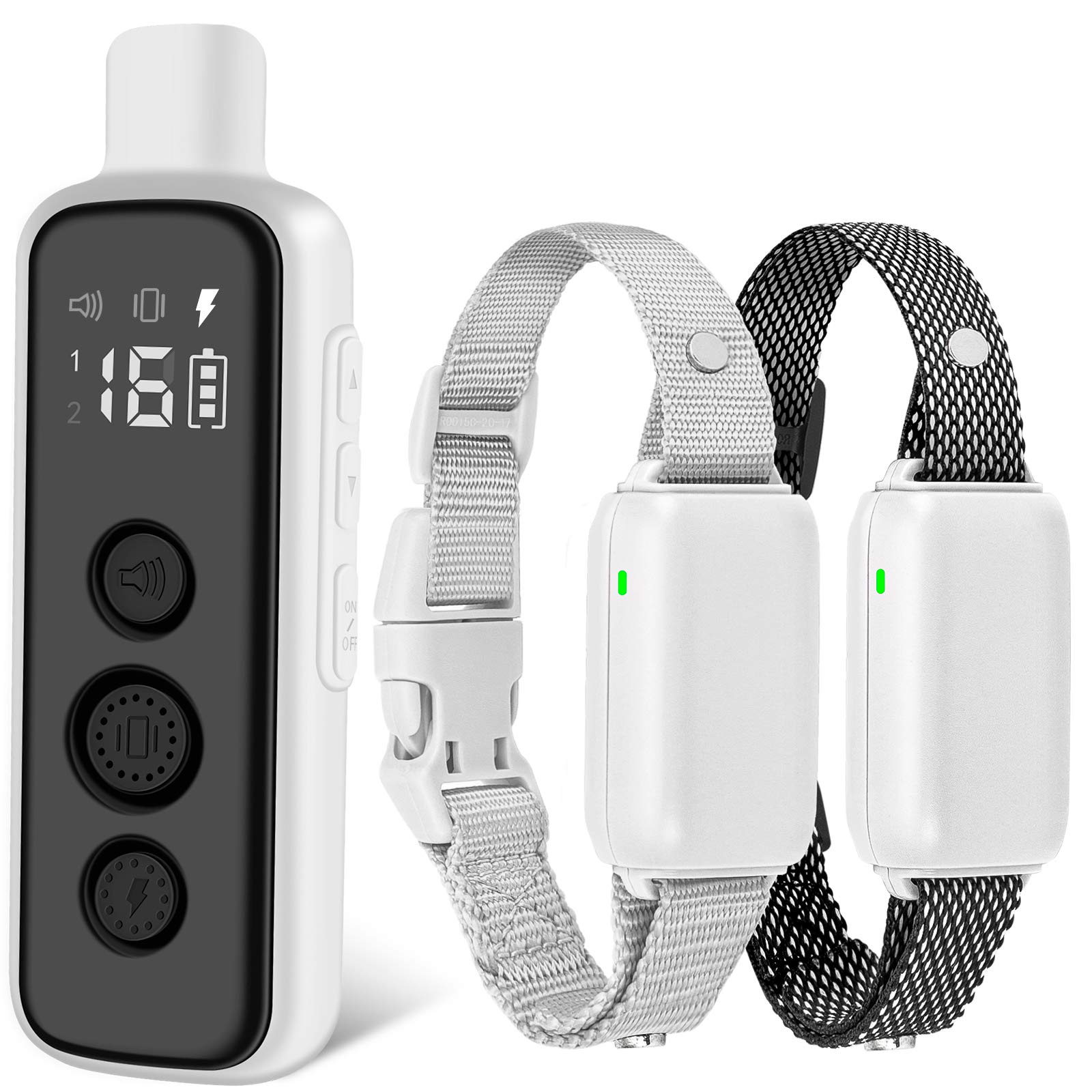 Remote Dog Training Collar for 2 Dogs