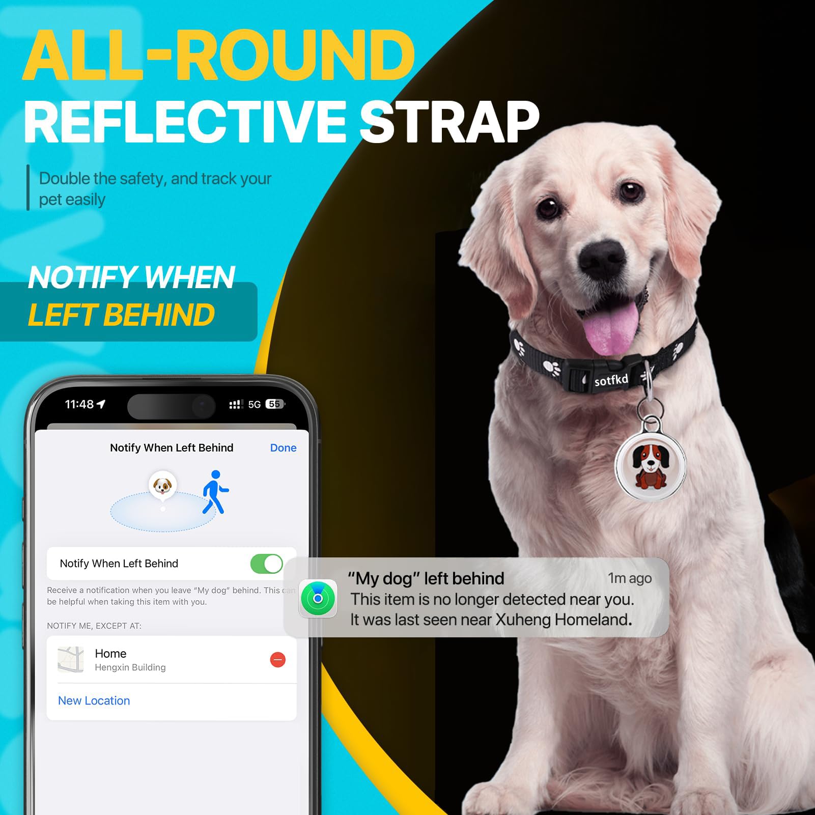GPS Dog Tracker Collar