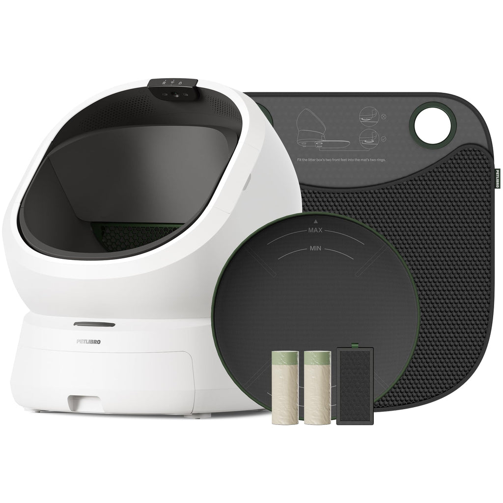 Smart Self-Cleaning Cat Litter Box with AI Camera