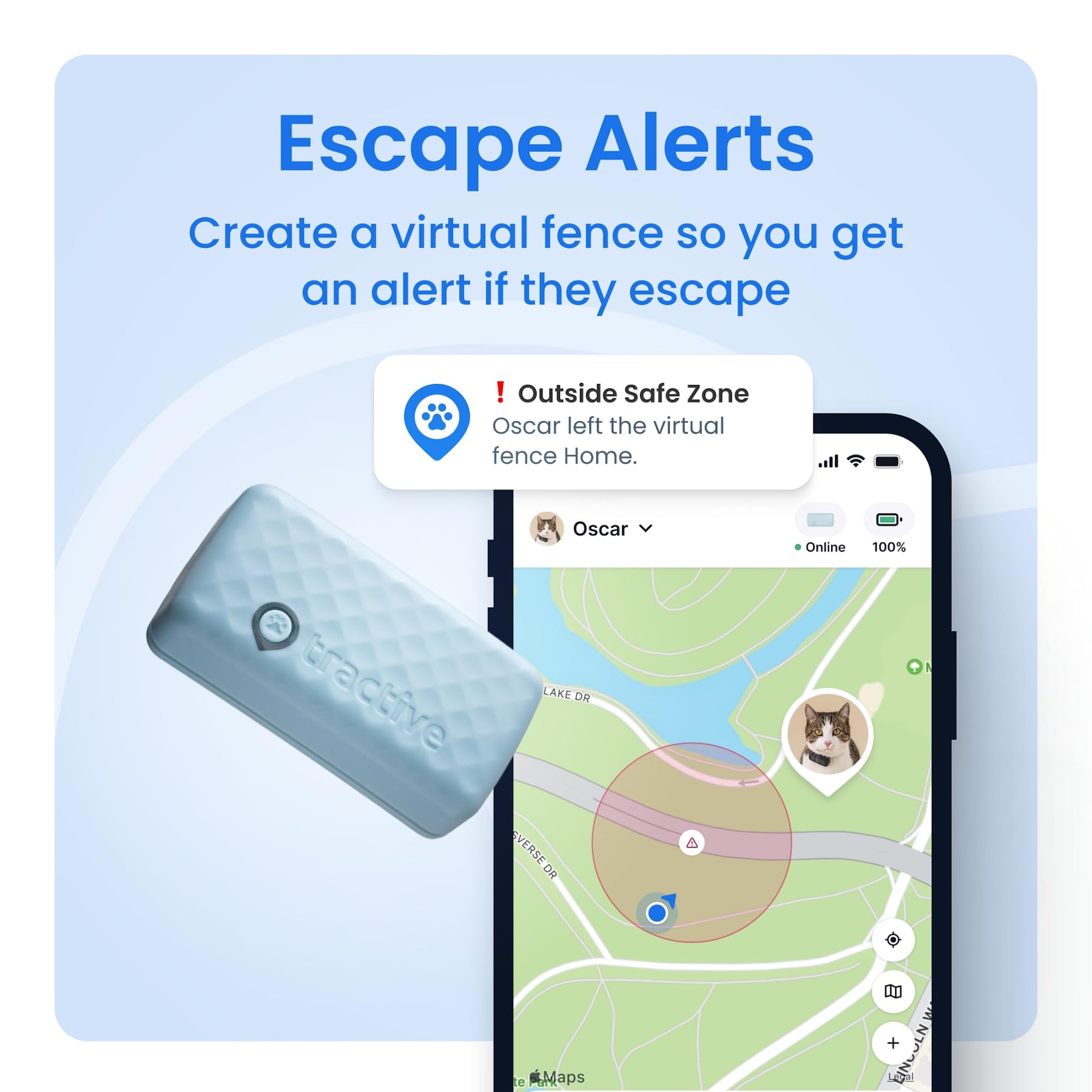 Smart GPS Cat Tracker
