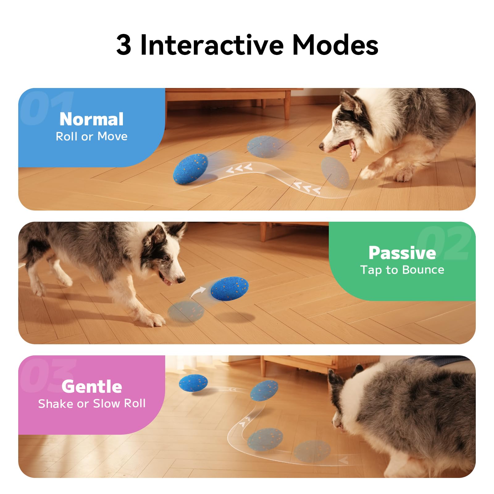 Interactive Automatic Dog Rugby Toy