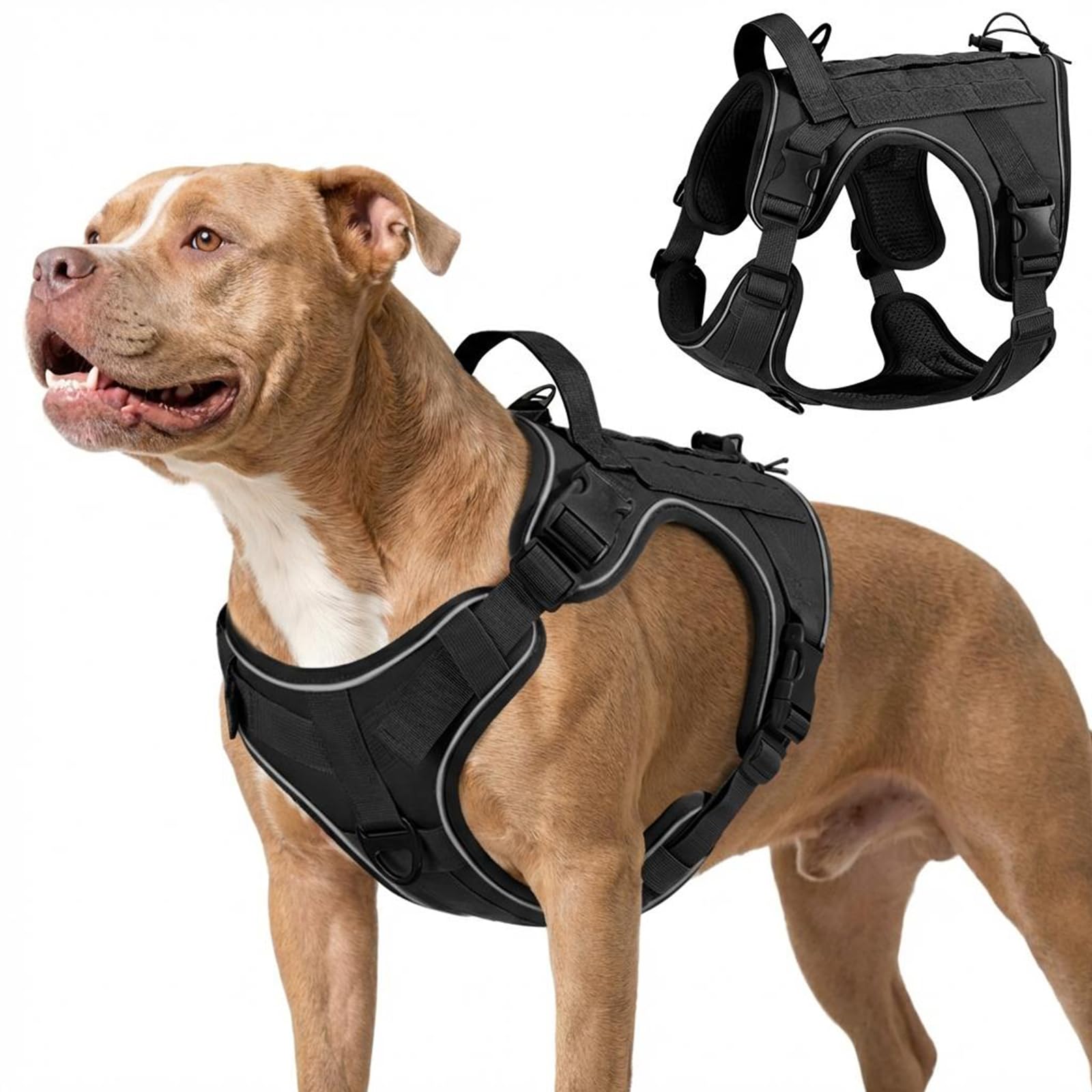 Reflective No-Pull Dog Harness