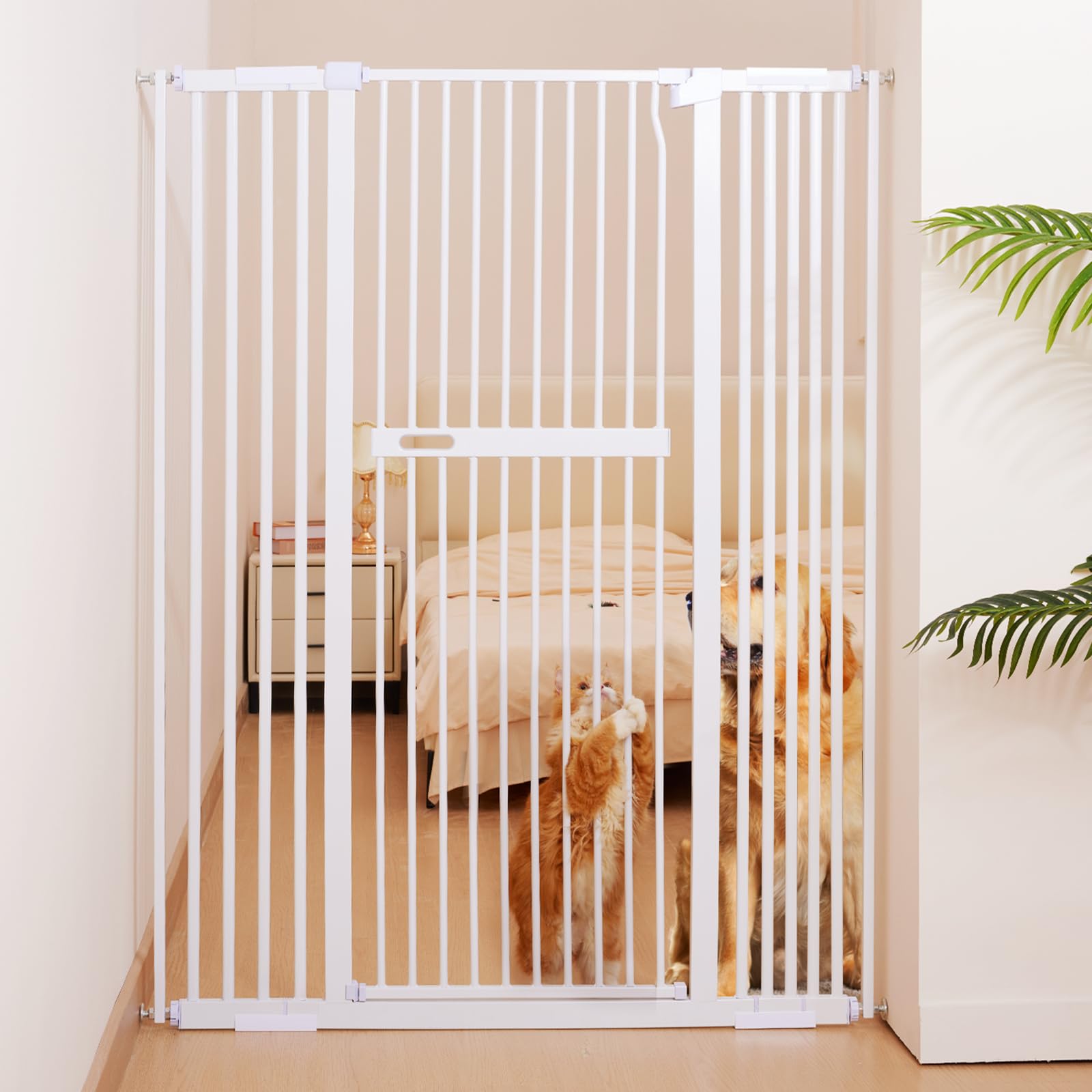 Extra Tall Auto-Close Cat Safety Gate