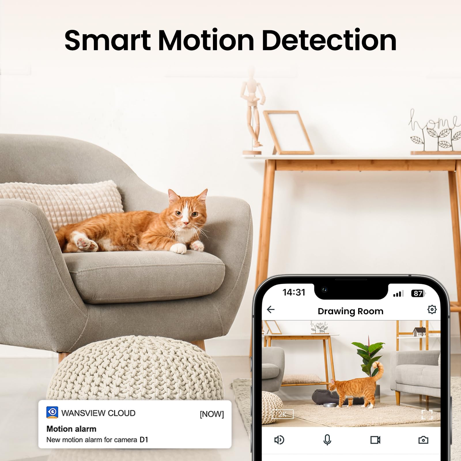Cinnado Security Camera Indoor