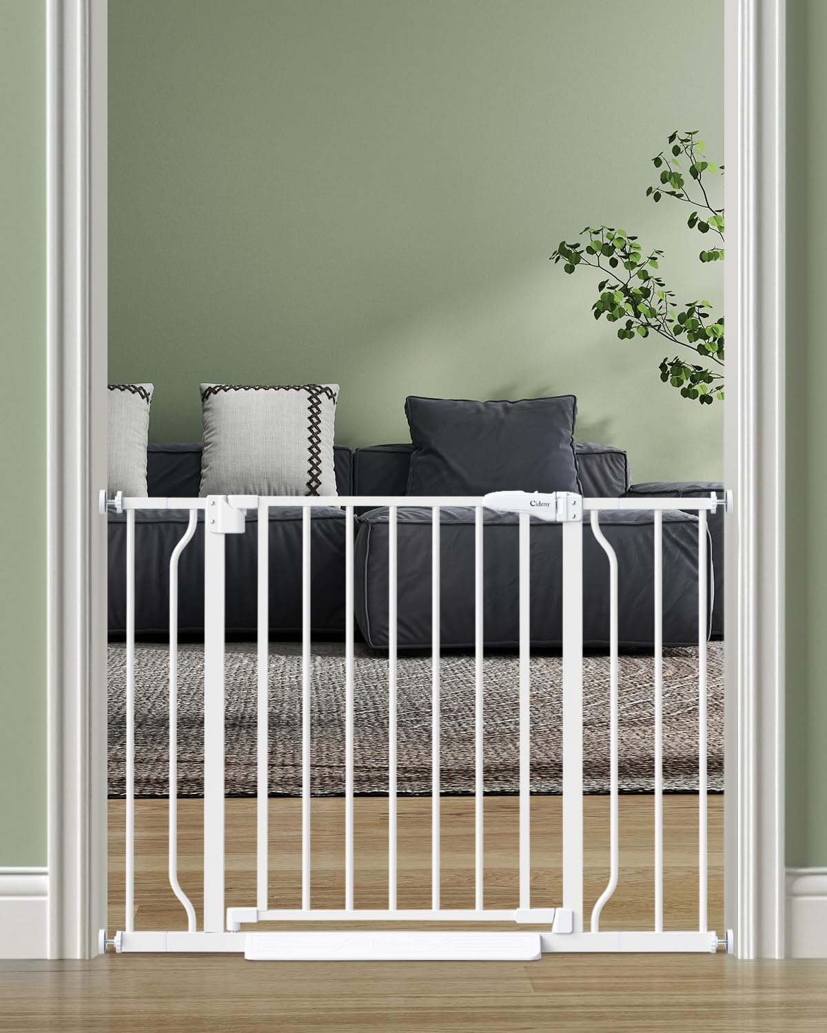 Auto-Close Pressure Mounted Pet Gate