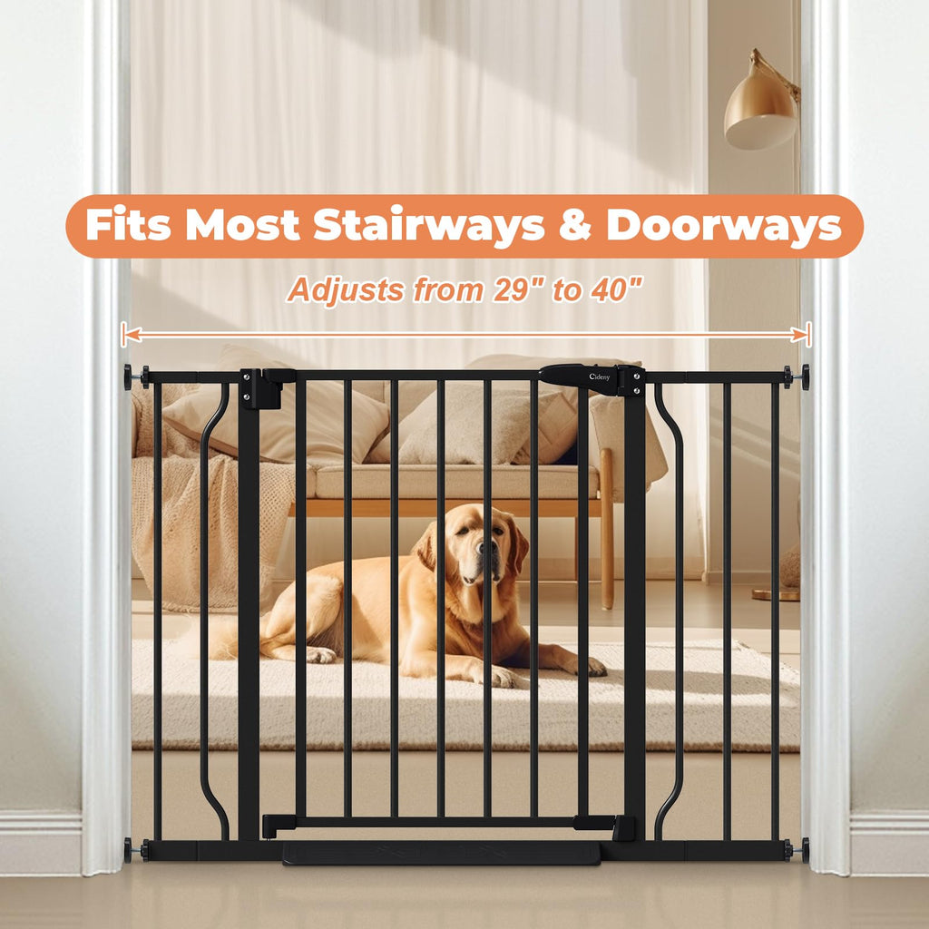 Auto-Close Pressure Mounted Pet Gate