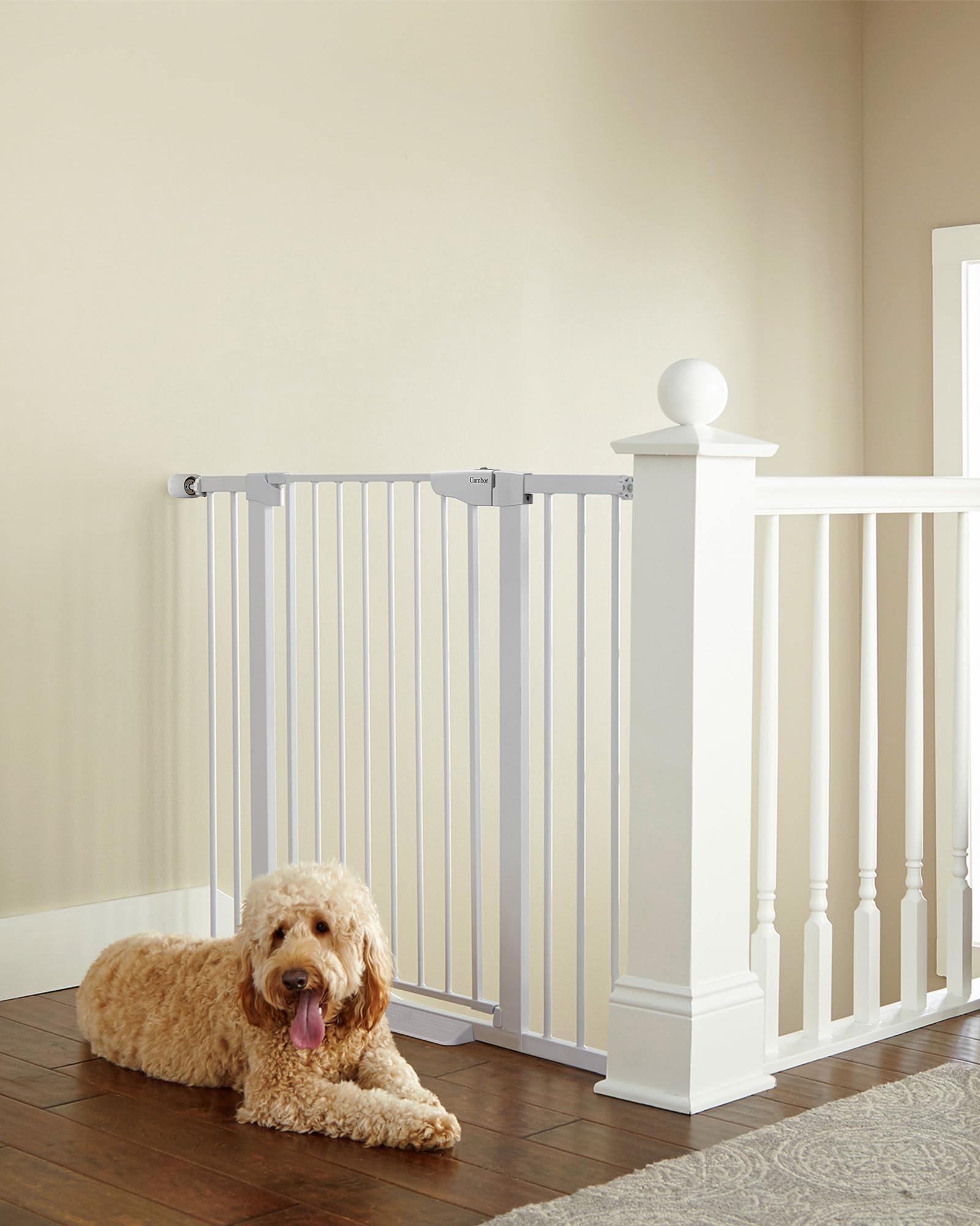 Auto-Close Pressure Mounted Pet Gate