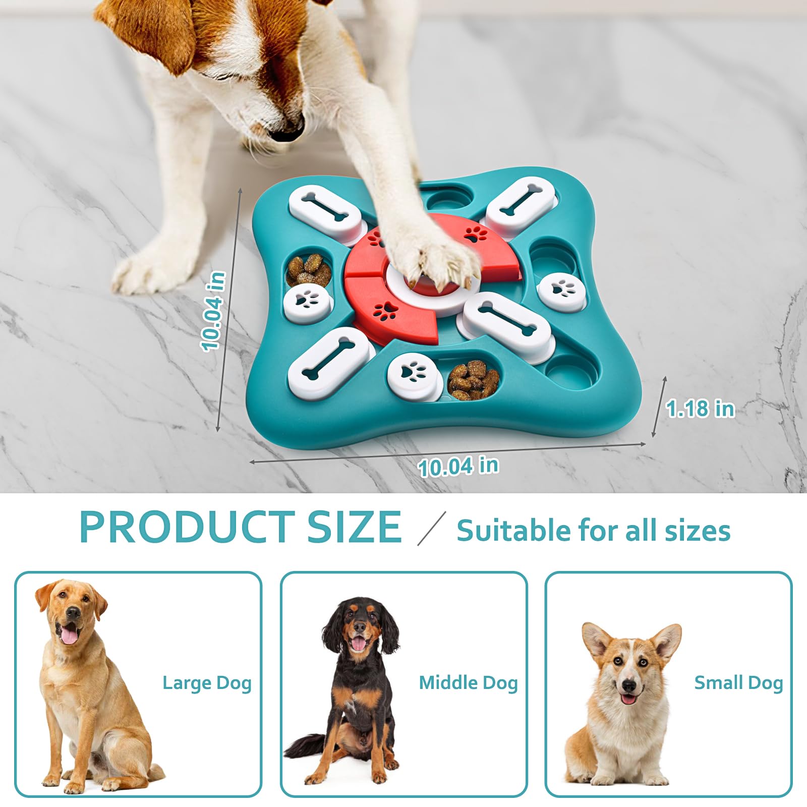 Interactive Treat Dispensing Pet Puzzle Toy