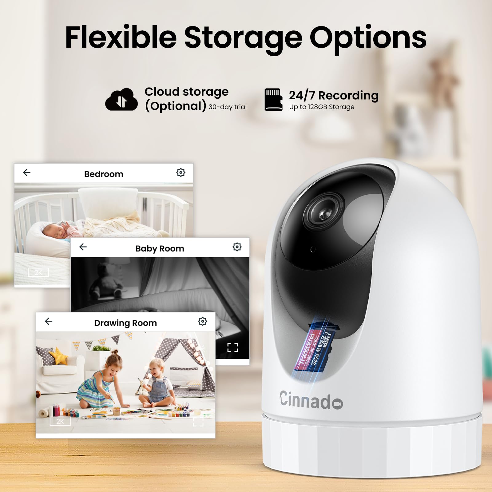 Cinnado Security Camera Indoor