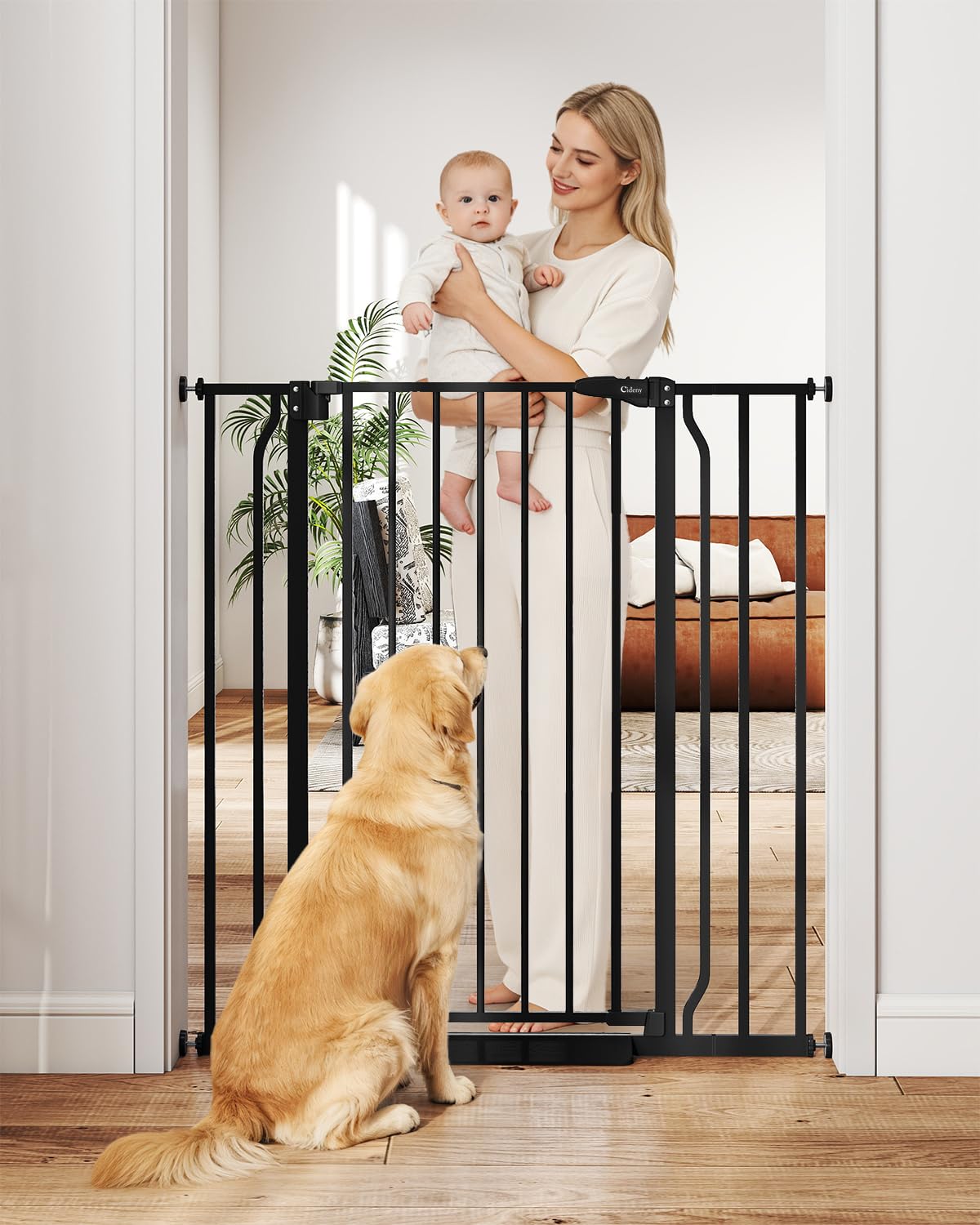 Auto-Close Pressure Mounted Pet Gate