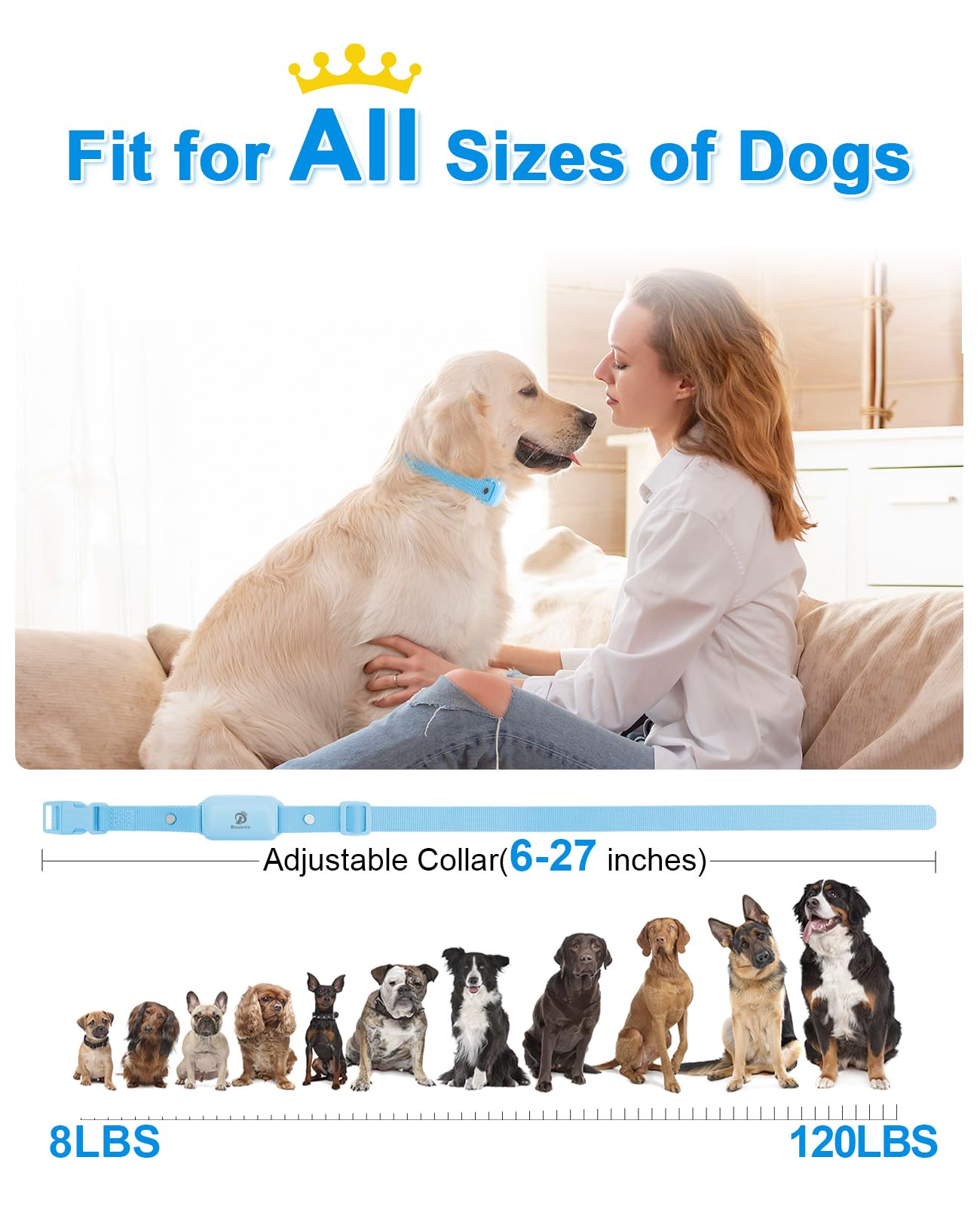 Waterproof Remote Dog Training Collar