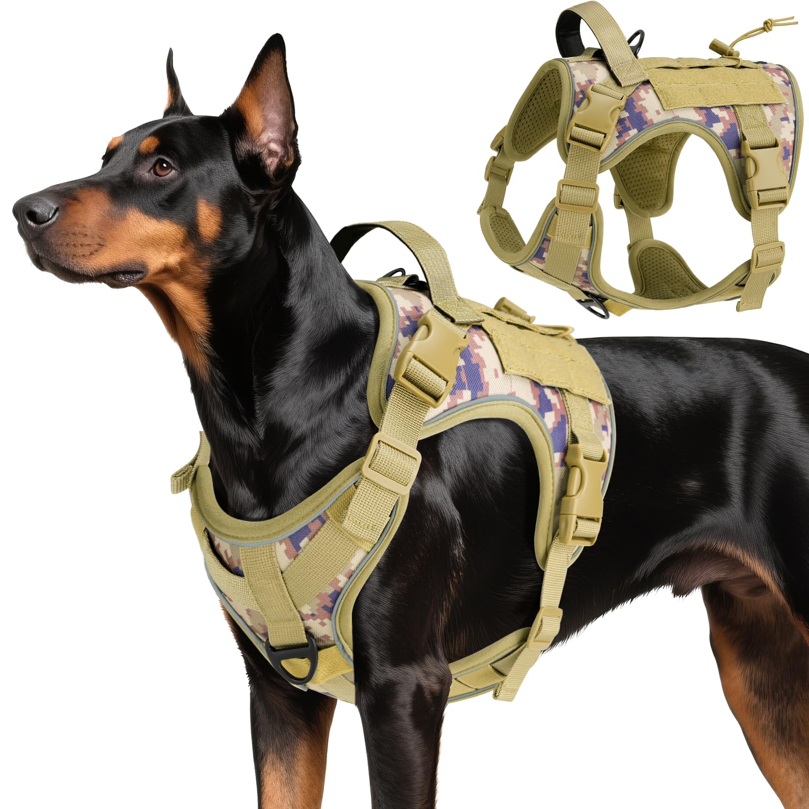 Reflective No-Pull Dog Harness