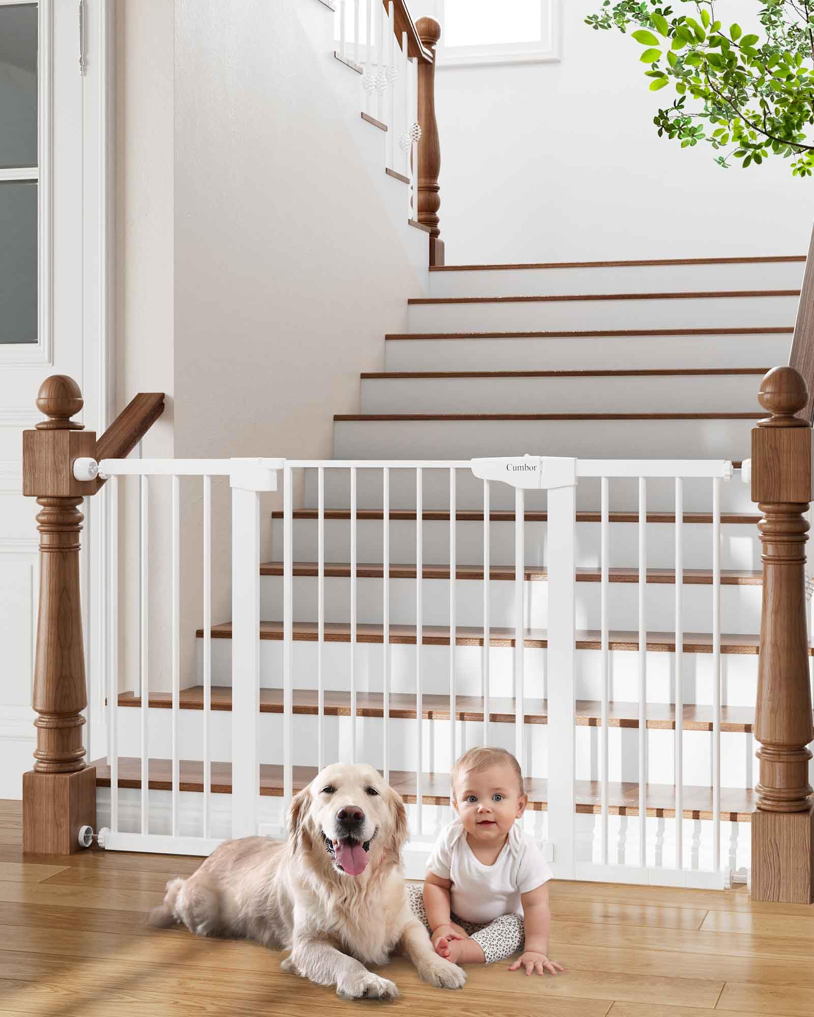 Auto-Close Pressure Mounted Pet Gate
