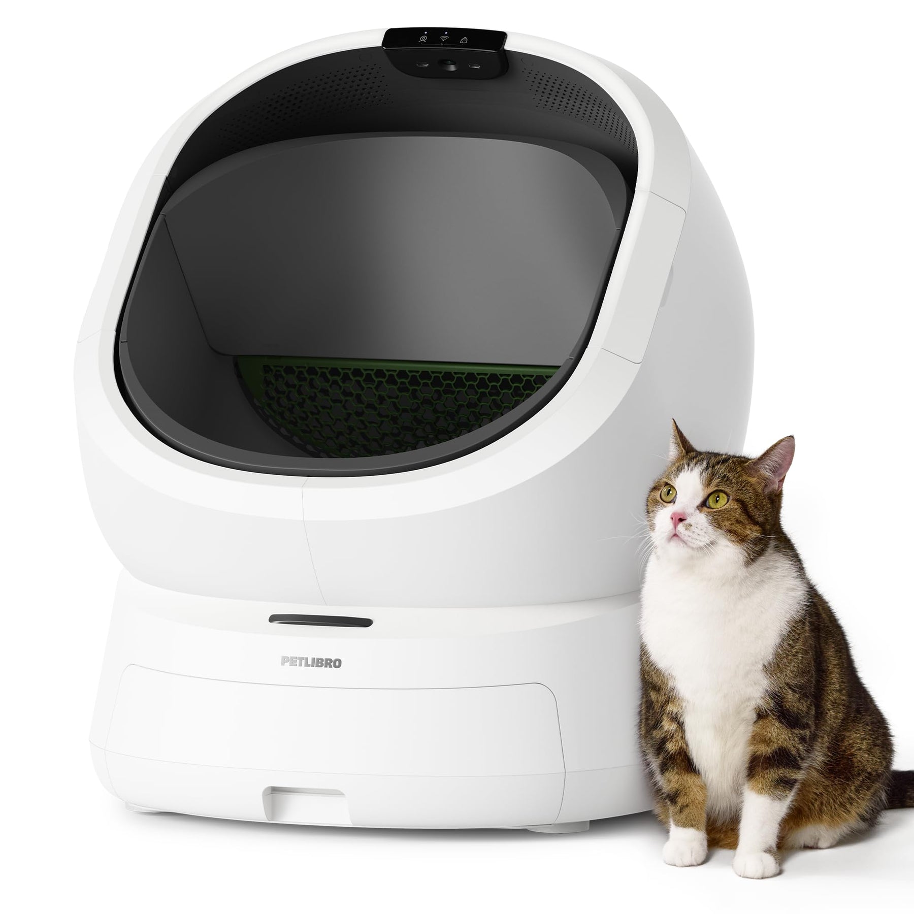 Smart Self-Cleaning Cat Litter Box with AI Camera