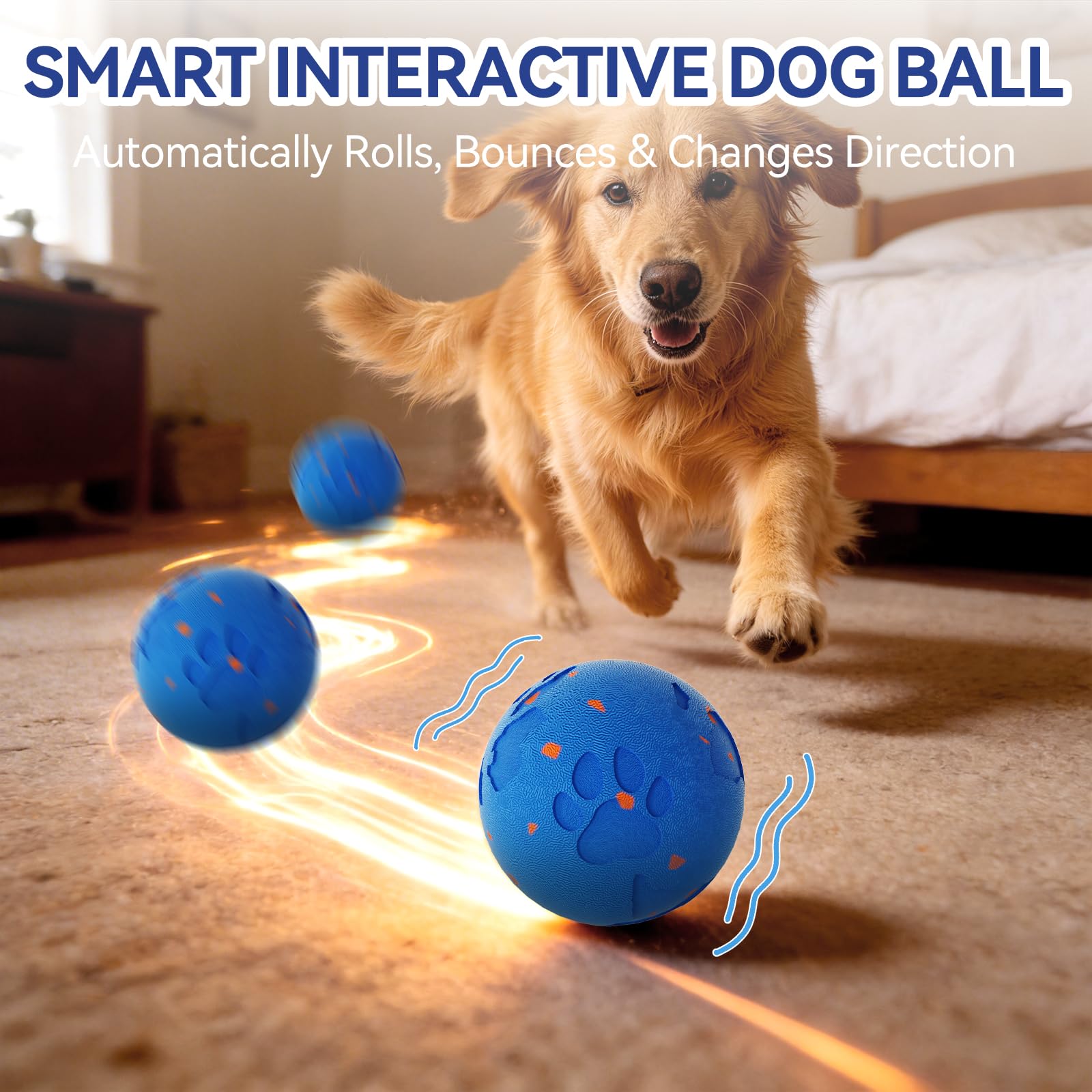 Interactive Automatic Dog Ball