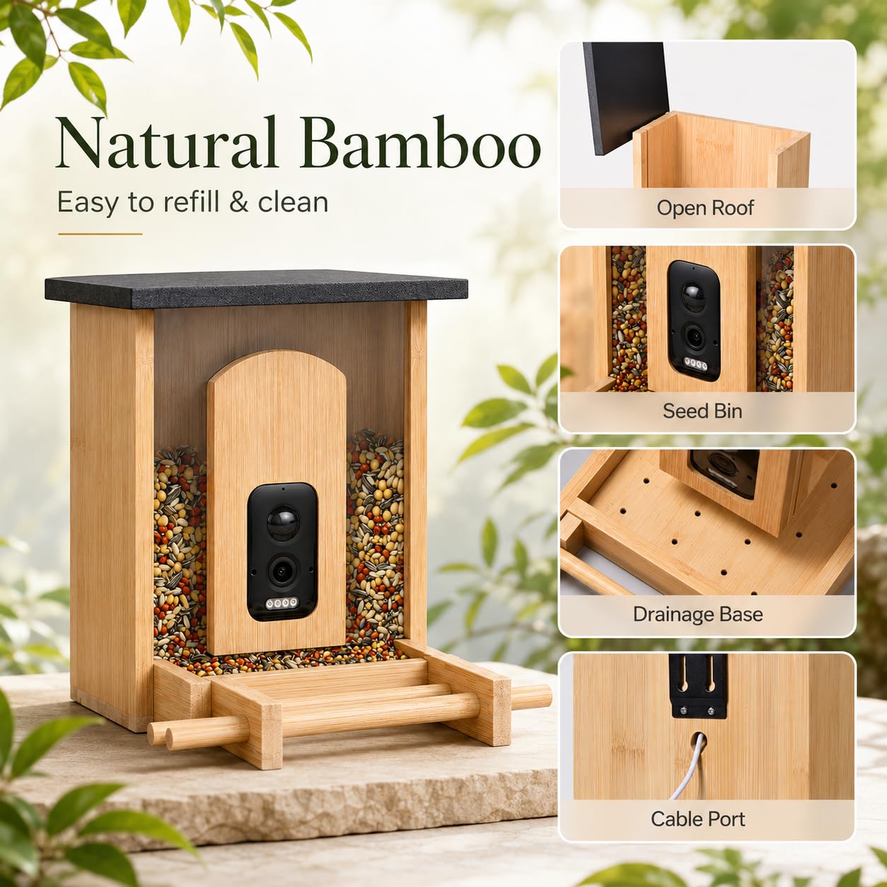 Smart Bird Feeder with Camera