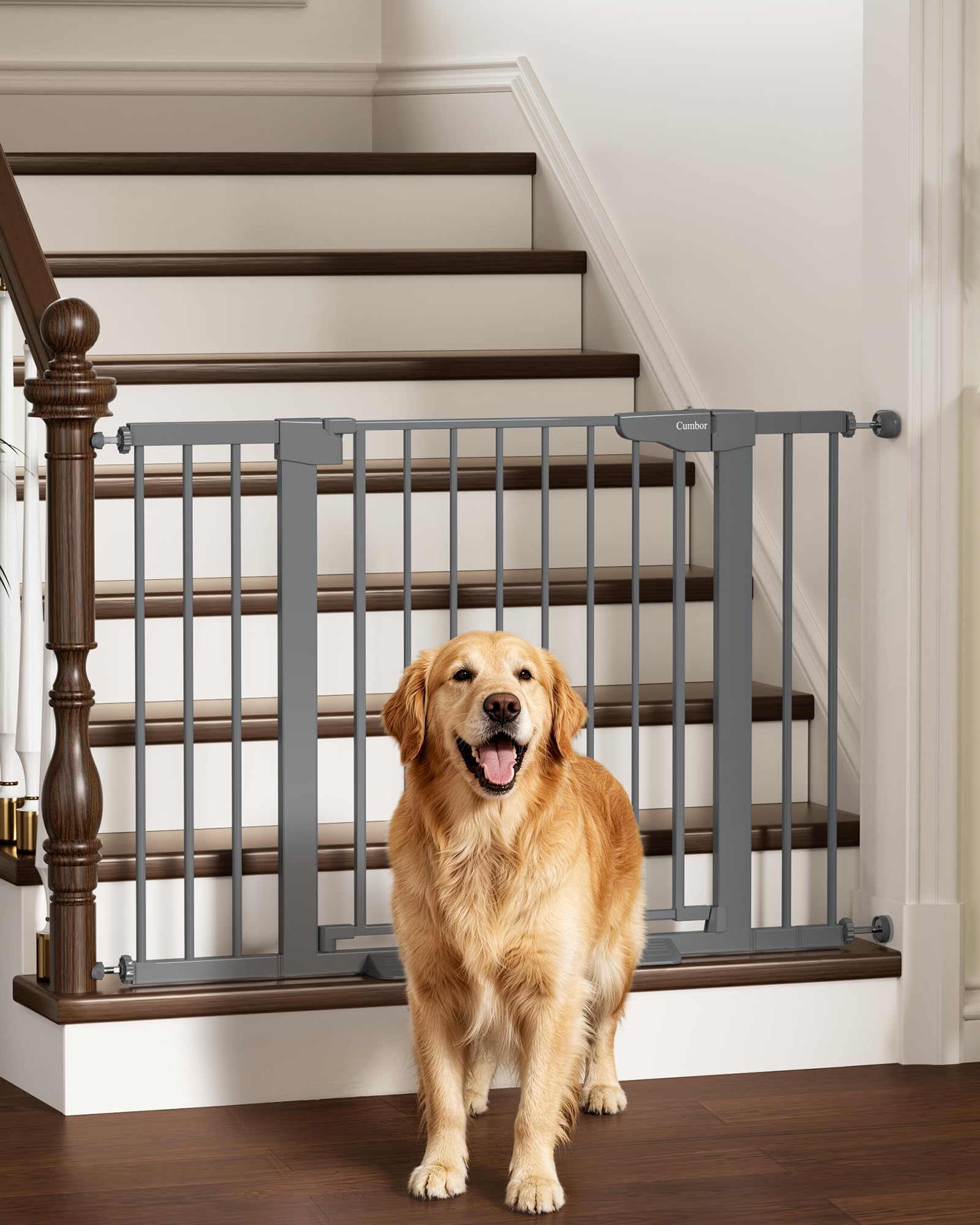 Auto-Close Pressure Mounted Pet Gate